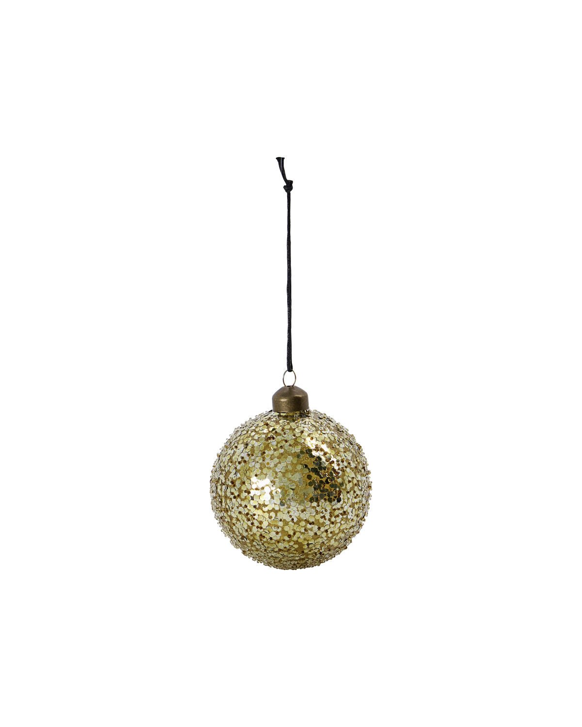 House Doctor Weihnachtskugel CHOSEN gold 4er Set | Ø 8cm - Sir Henrys