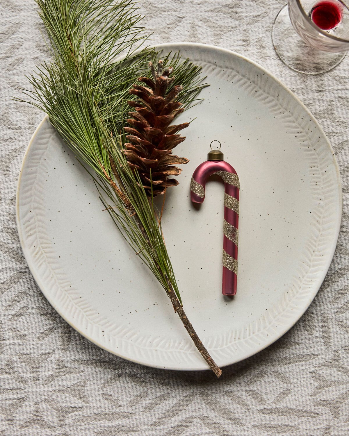 House Doctor Weihnachtsschmuck STICK 4er Set rot | 11cm - Sir Henrys