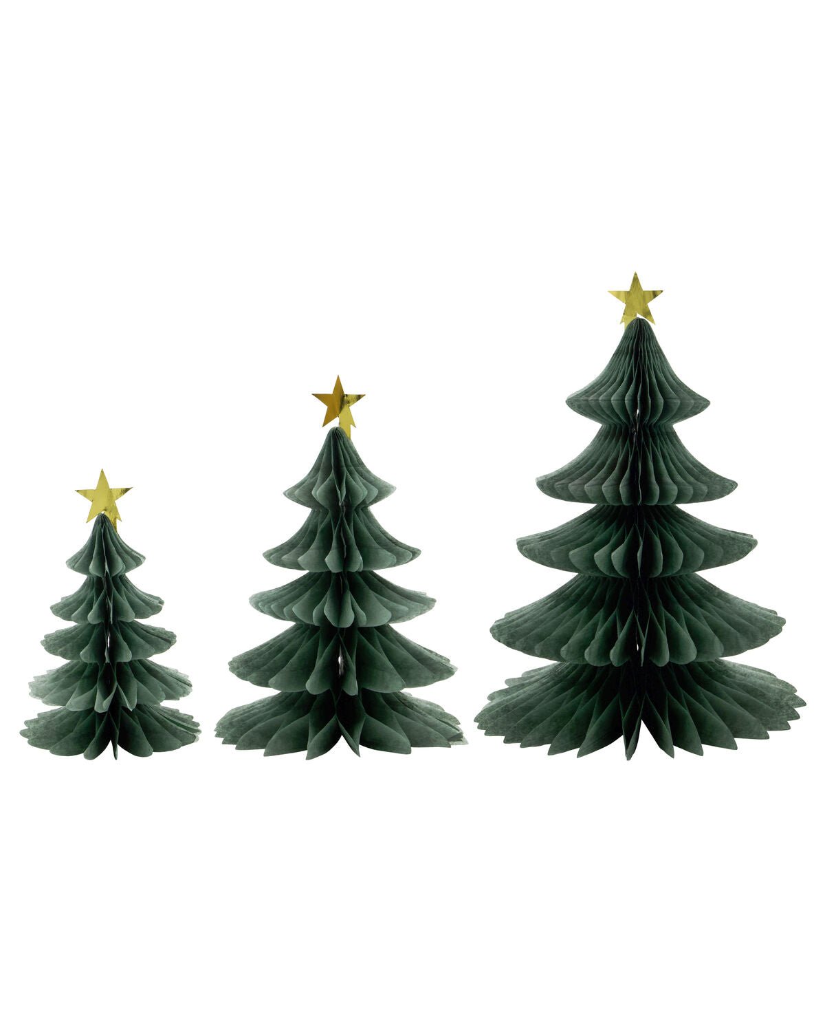 House Doctor Weihnachtsschmuck TREE grün 3er Set - Sir Henrys