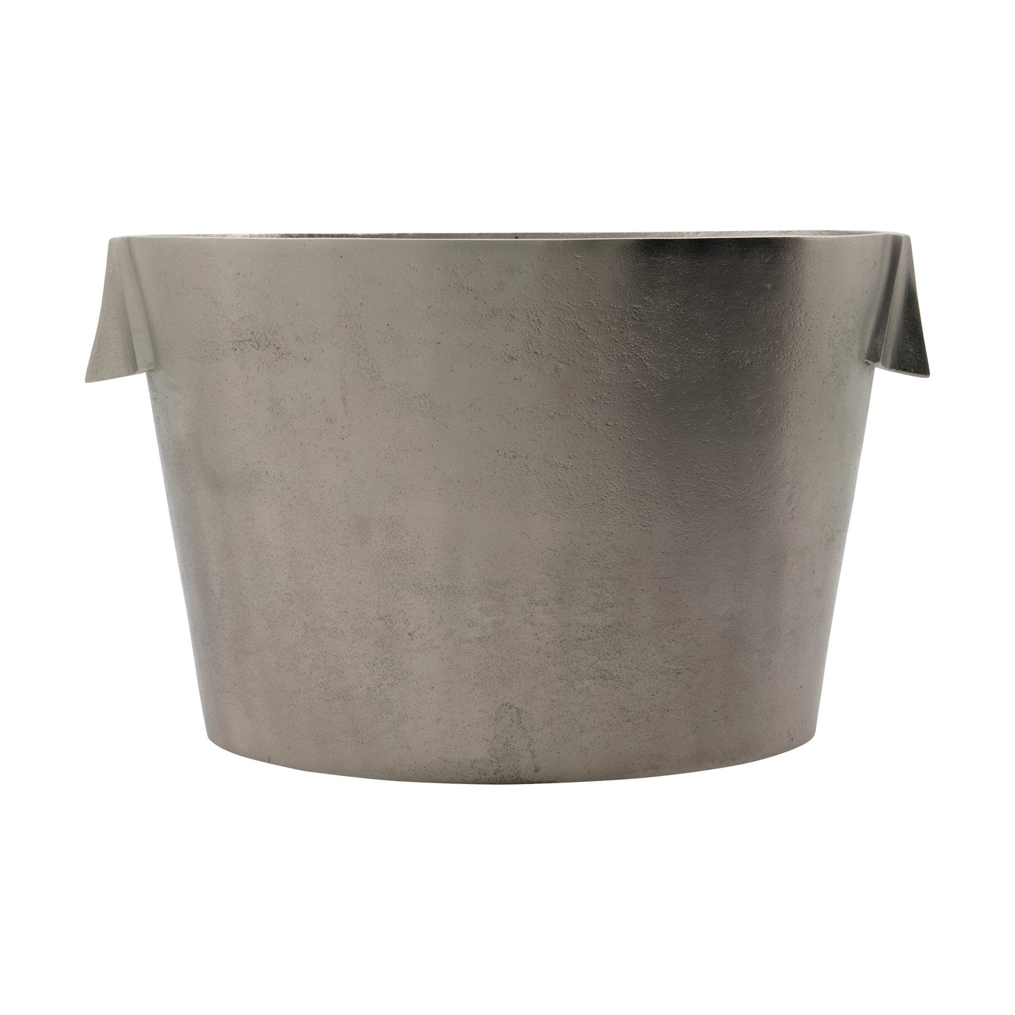 House Doctor Weinkühler BUCK gebürstetes Silber | 32x22x21cm - Sir Henrys