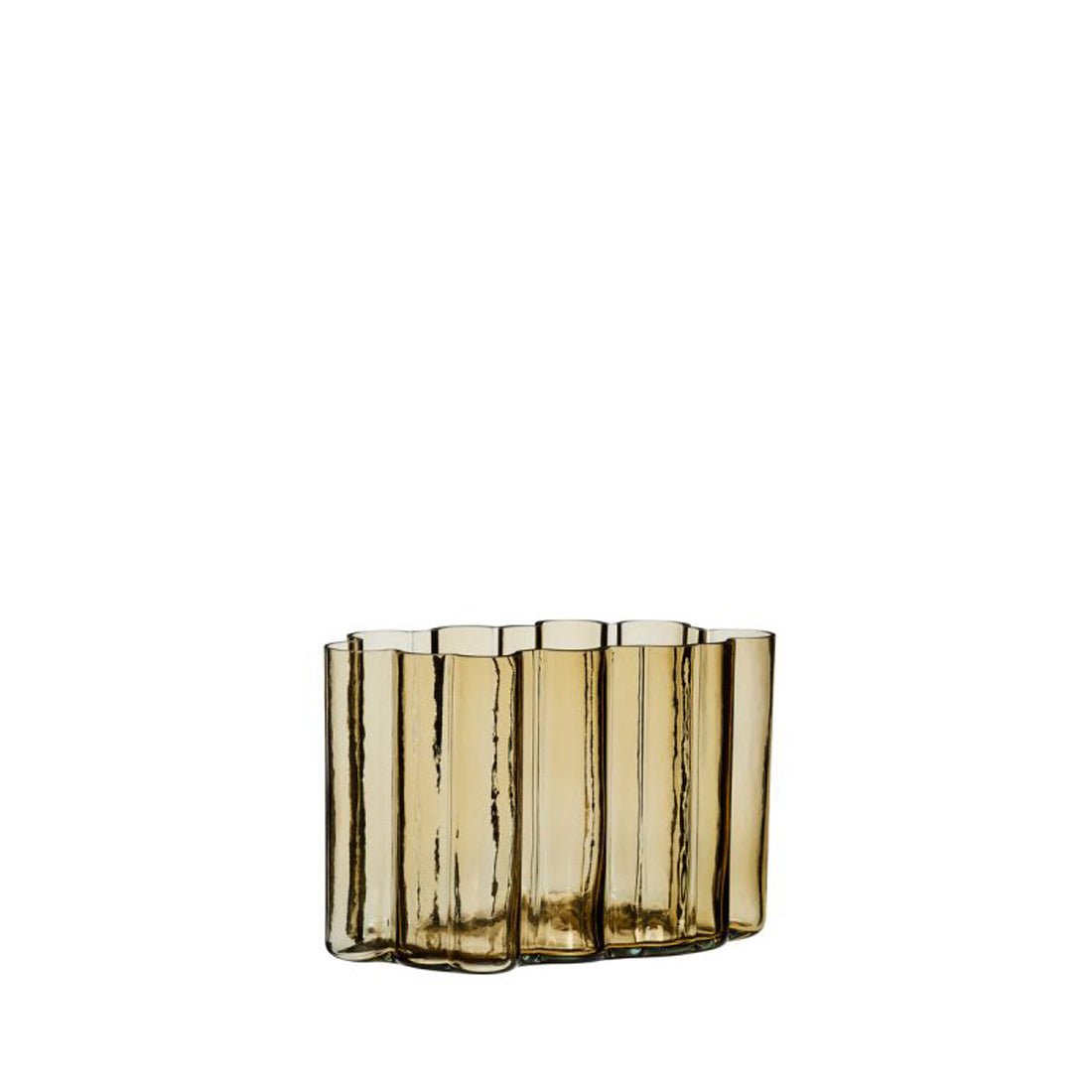 Hübsch Vase UMBER bernstein | 30x16x20cm - Sir Henrys