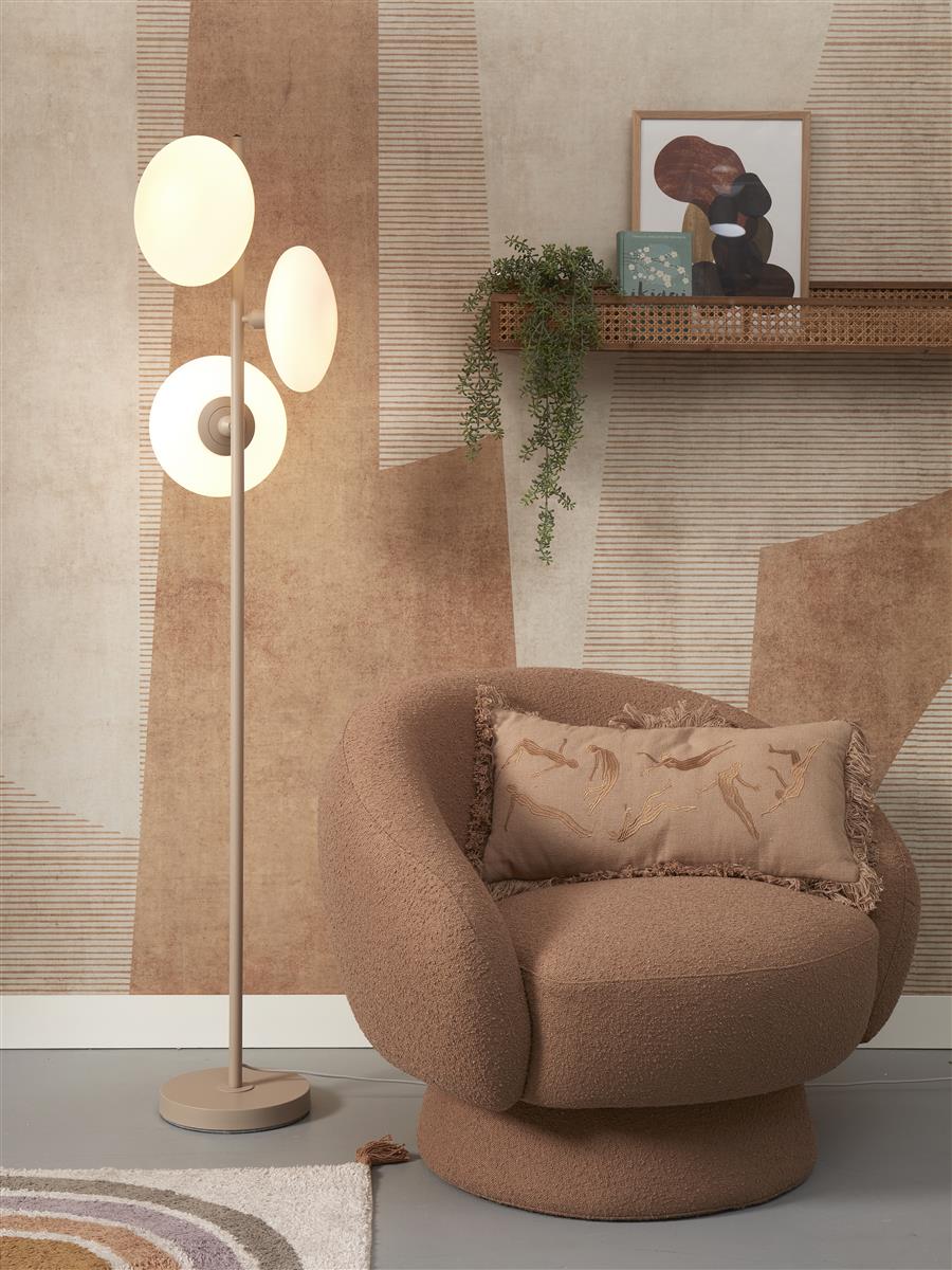 It's about RoMi Stehlampe SAPPORO sandfarben | 32x32x161cm