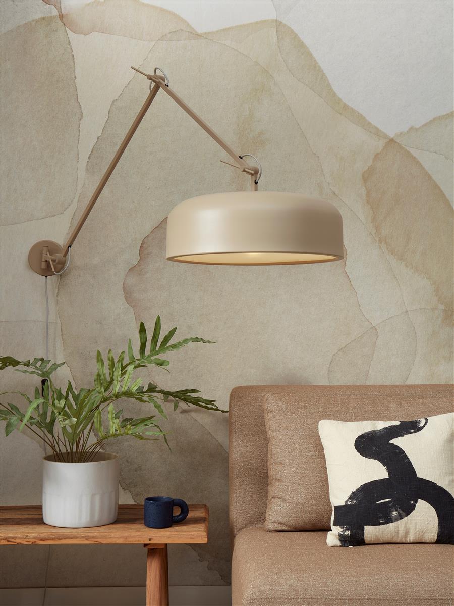 It's about RoMi Wandleuchte MARSEILLE sandfarben | 155x49x26cm