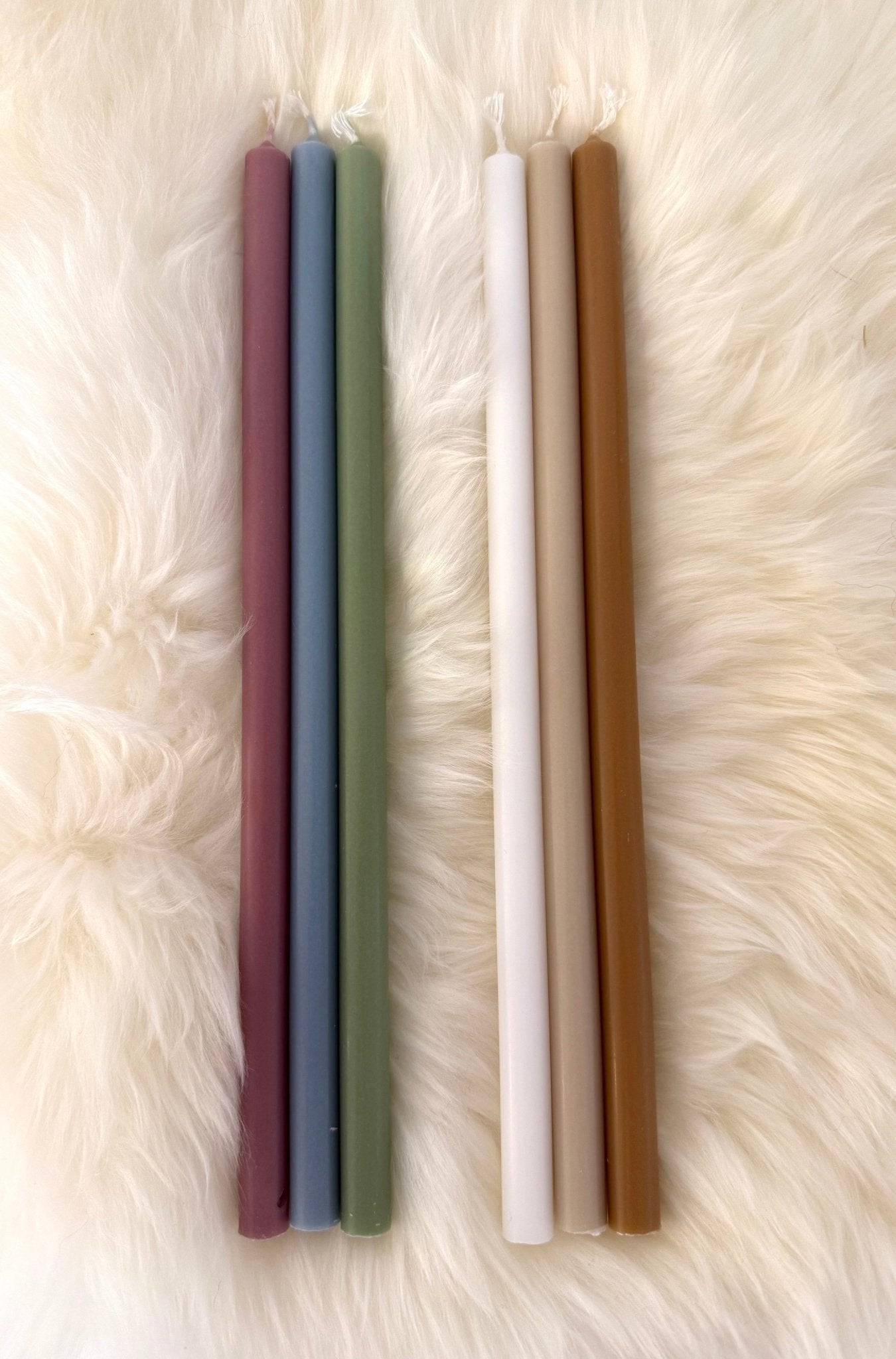 IB Laursen Kerze CELIA COLOUR 30cm 12er Set | Ø 1,3cm H30cm - Sir Henrys
