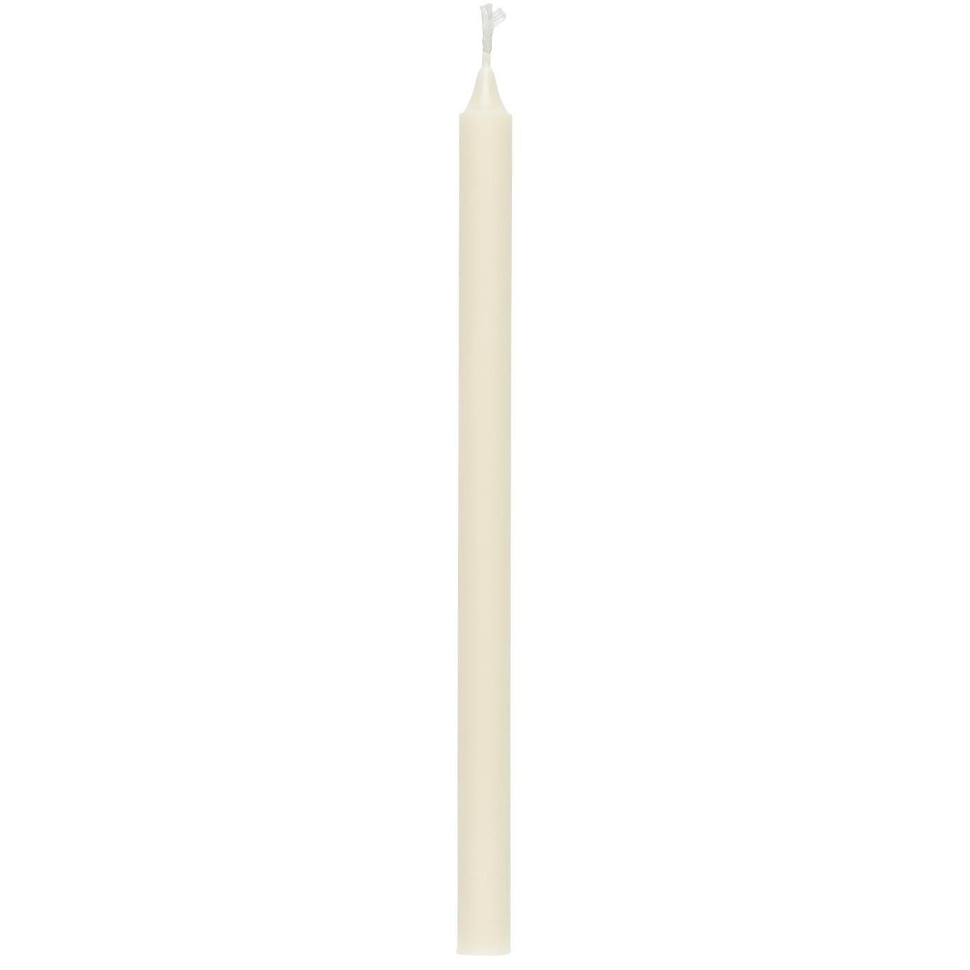IB Laursen Kerze CELIA dünn hoch creme | Ø1,3cm H20cm - Sir Henrys
