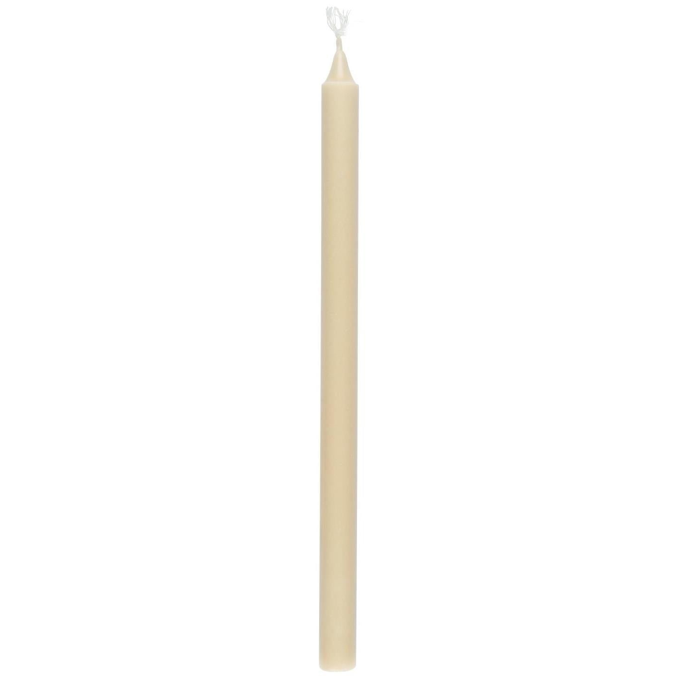 IB Laursen Kerze CELIA dünn hoch graunatur | Ø1,3cm H20cm - Sir Henrys