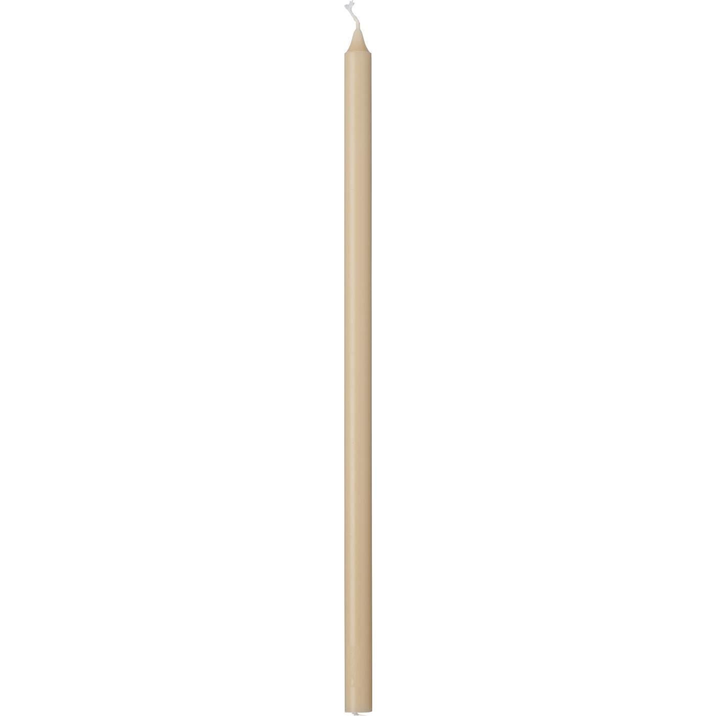 IB Laursen Kerze CELIA dünn hoch graunatur | Ø1,3cm H30cm - Sir Henrys