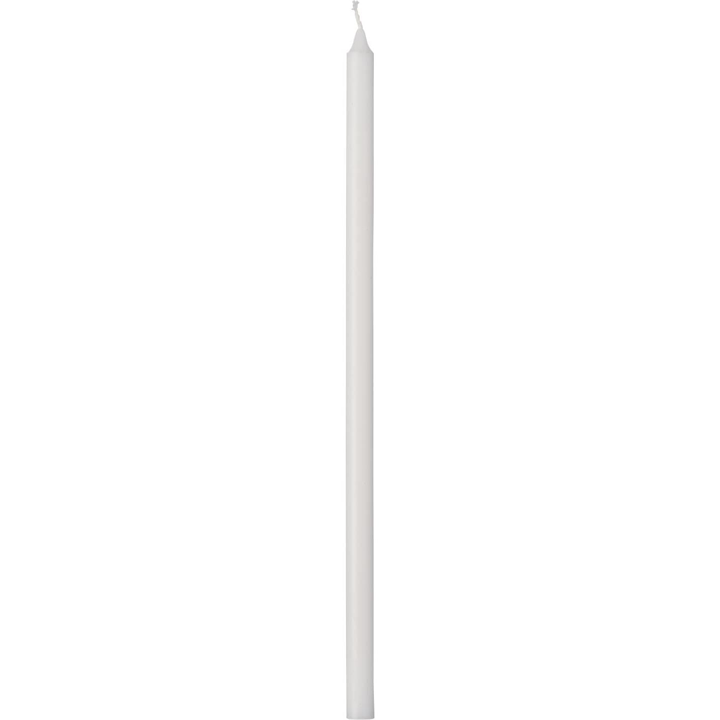 IB Laursen Kerze CELIA dünn hoch weiß | Ø1,3cm H30cm - Sir Henrys
