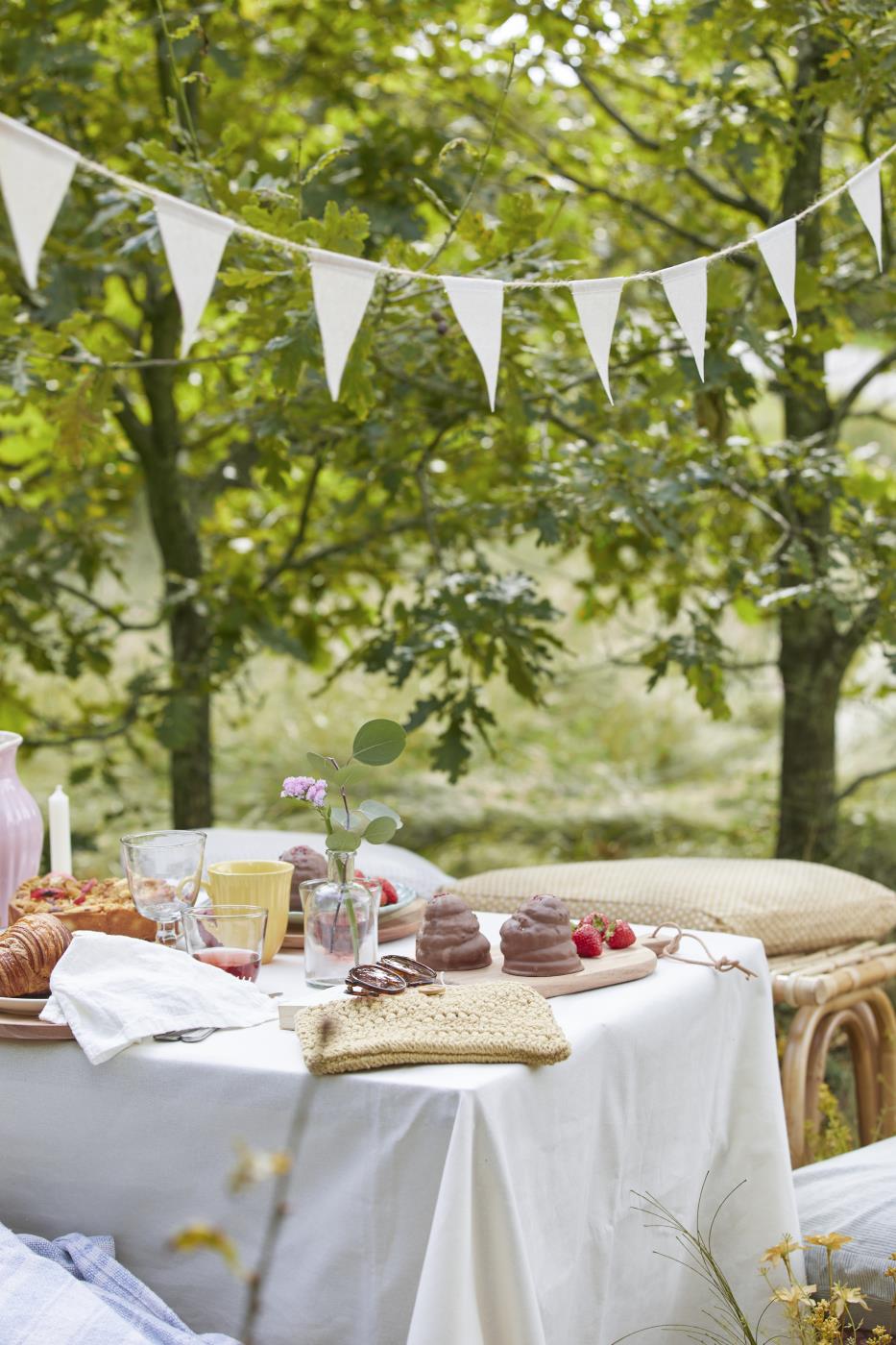 IB Laursen Tischdecke LEINEN butter cream | 250x150cm - Sir Henrys