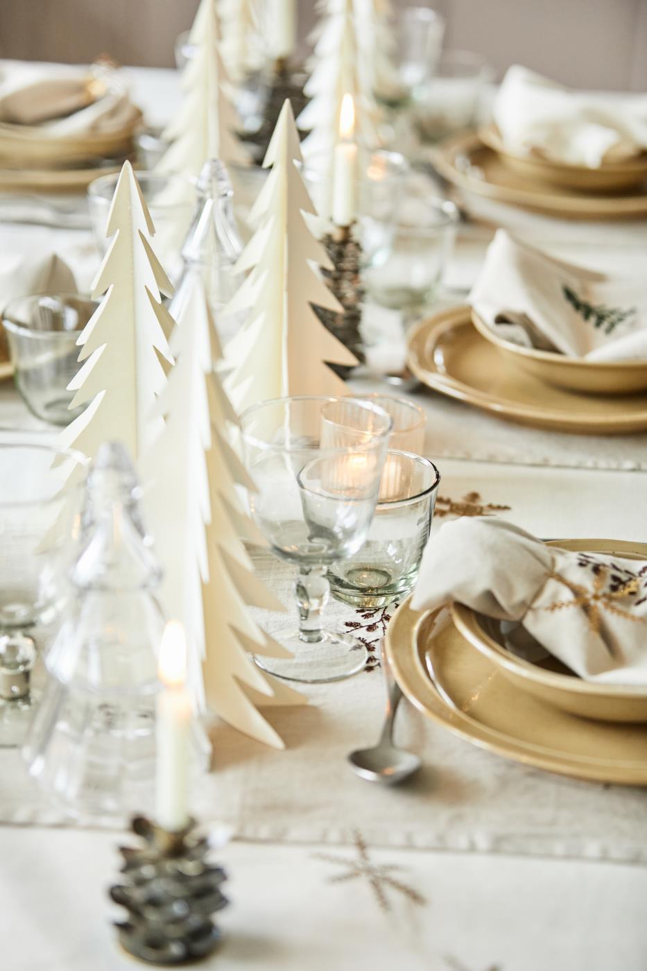 IB Laursen Tischdecke LEINEN butter cream | 250x150cm - Sir Henrys
