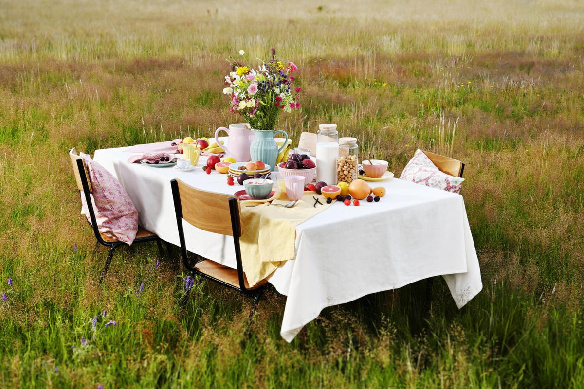 IB Laursen Tischdecke LEINEN butter cream | 250x150cm - Sir Henrys