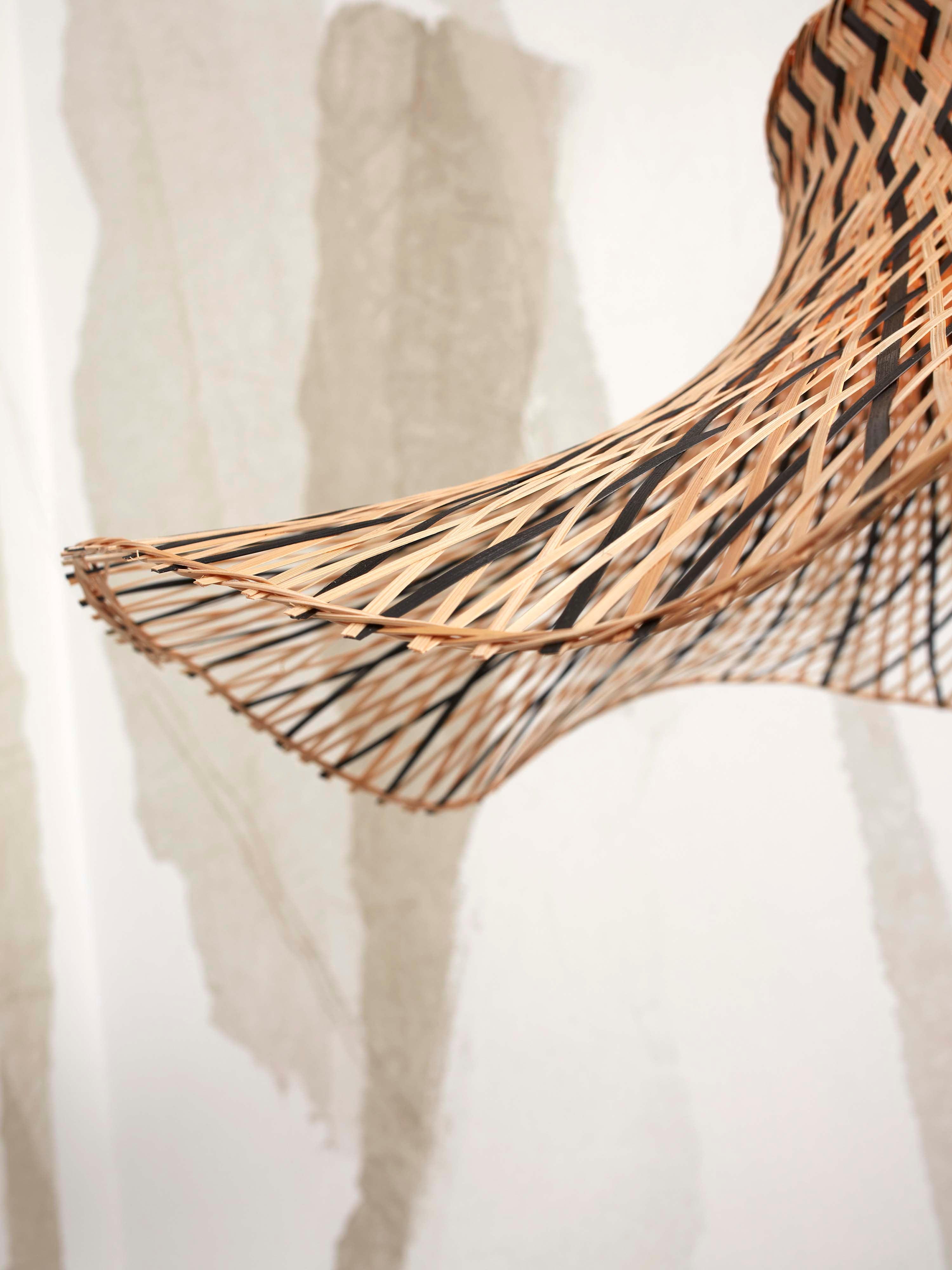 Good&Mojo Deckenlampe IBIZA braun | 65x65x20cm