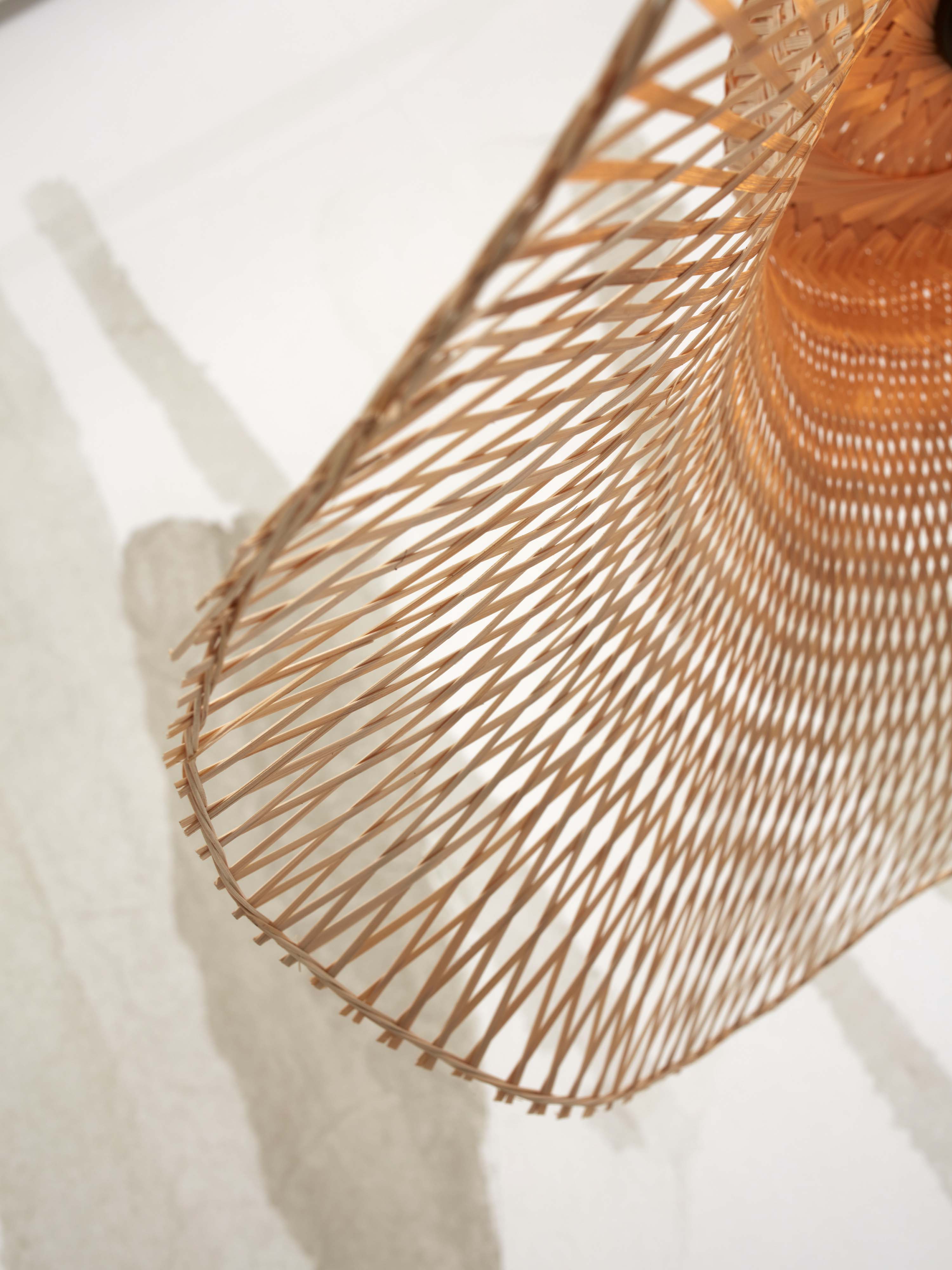 Good&Mojo Deckenlampe IBIZA braun | 65x65x20cm