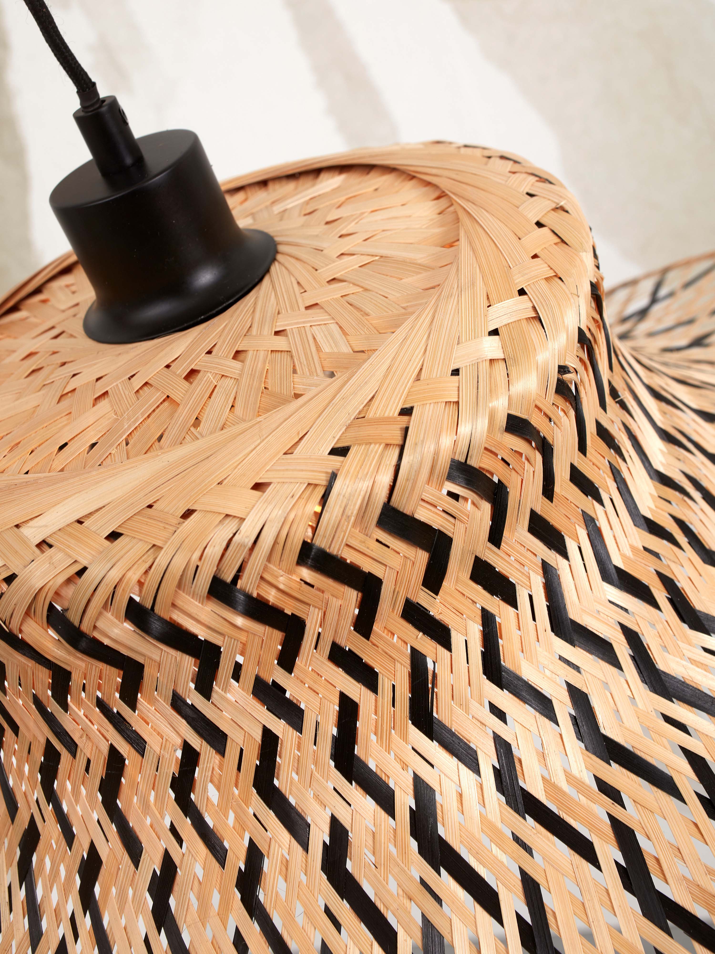 Good&Mojo Stehlampe IBIZA braun | 83x65x176cm
