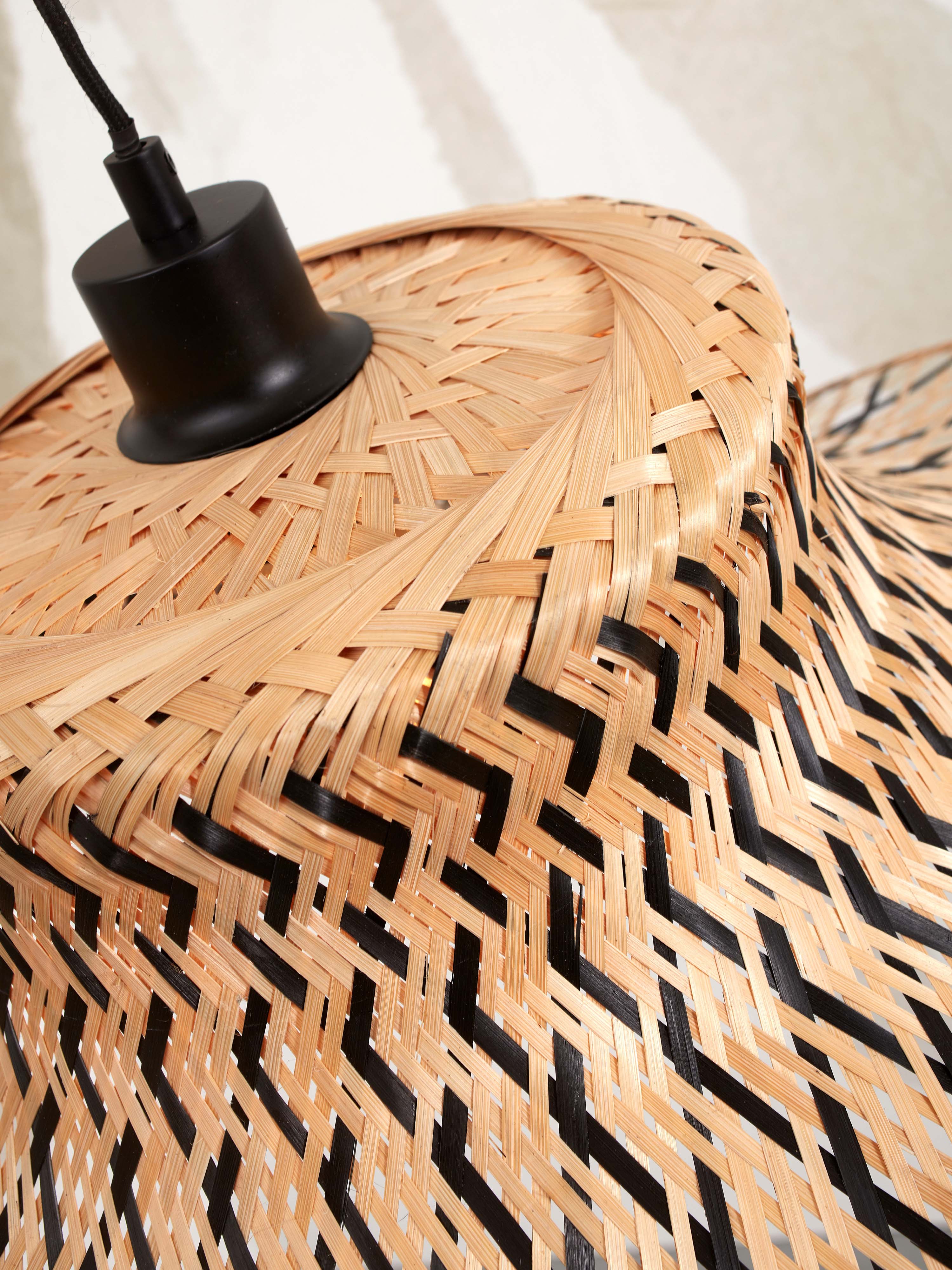 Good&Mojo Stehlampe IBIZA braun | 77x50x150cm