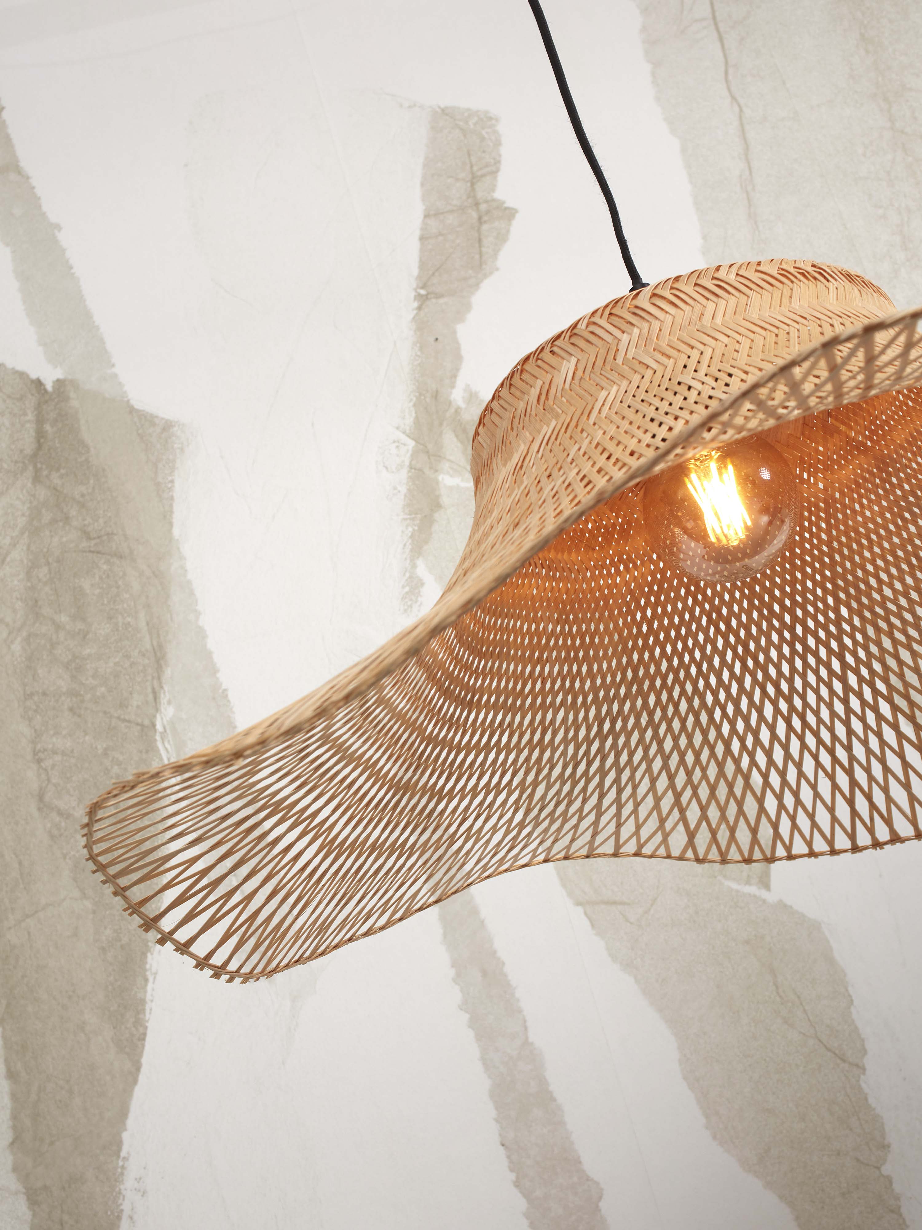 Good&Mojo Hängelampe IBIZA braun | 65x65x20cm