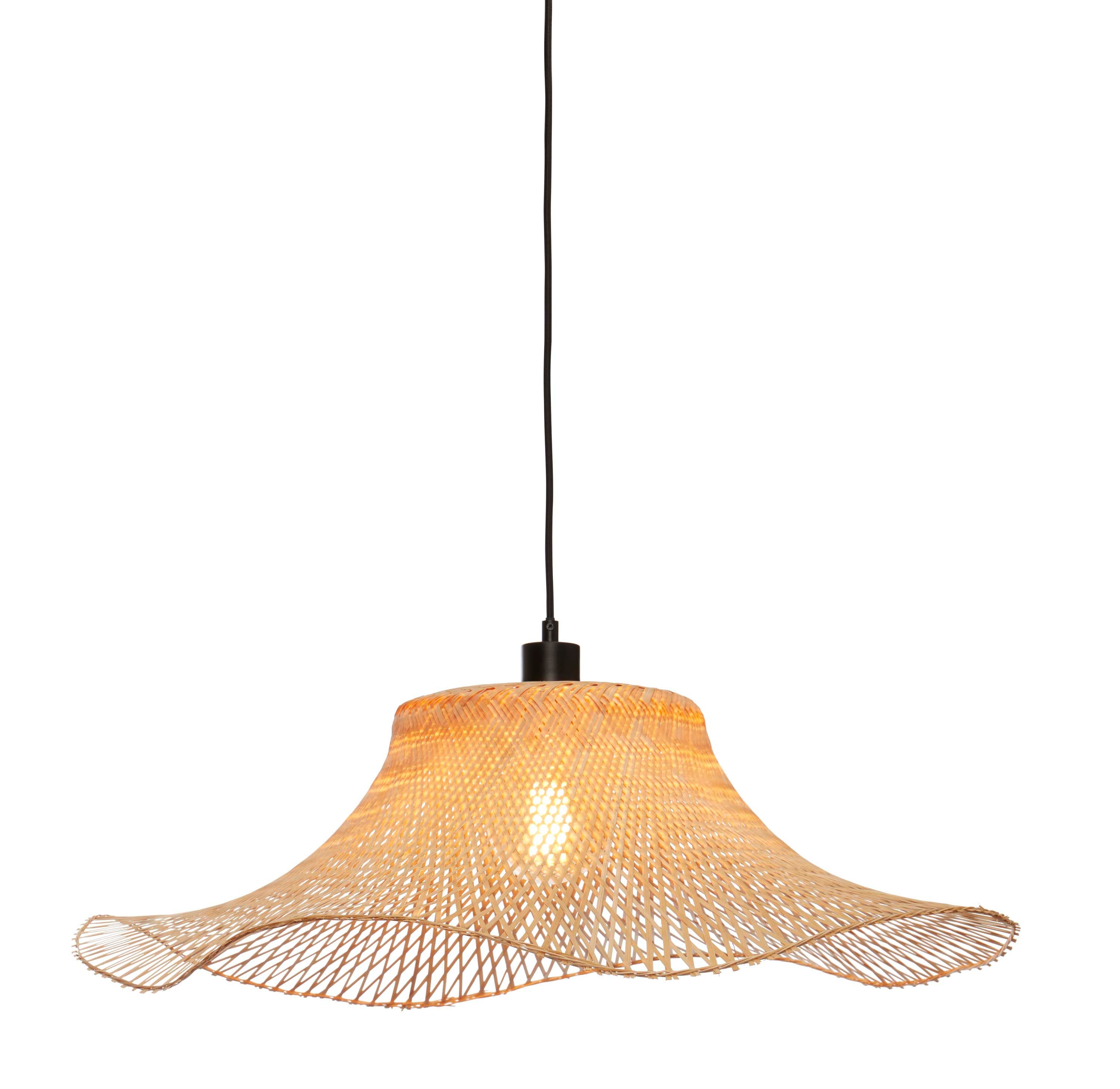 Good&Mojo Hängelampe IBIZA braun | 65x65x20cm