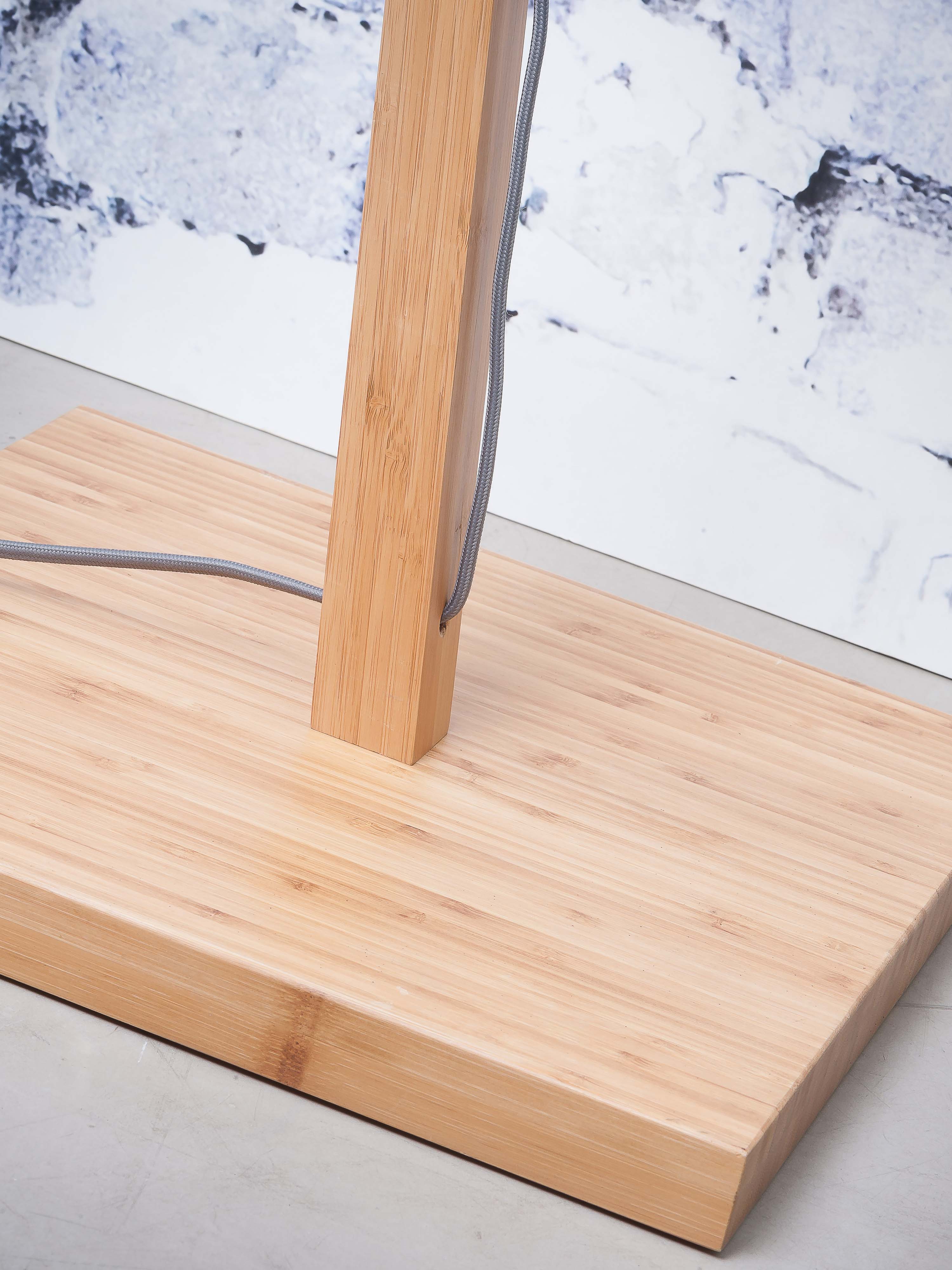Good&Mojo Stehlampe IGUAZU braun | 78x55x176cm