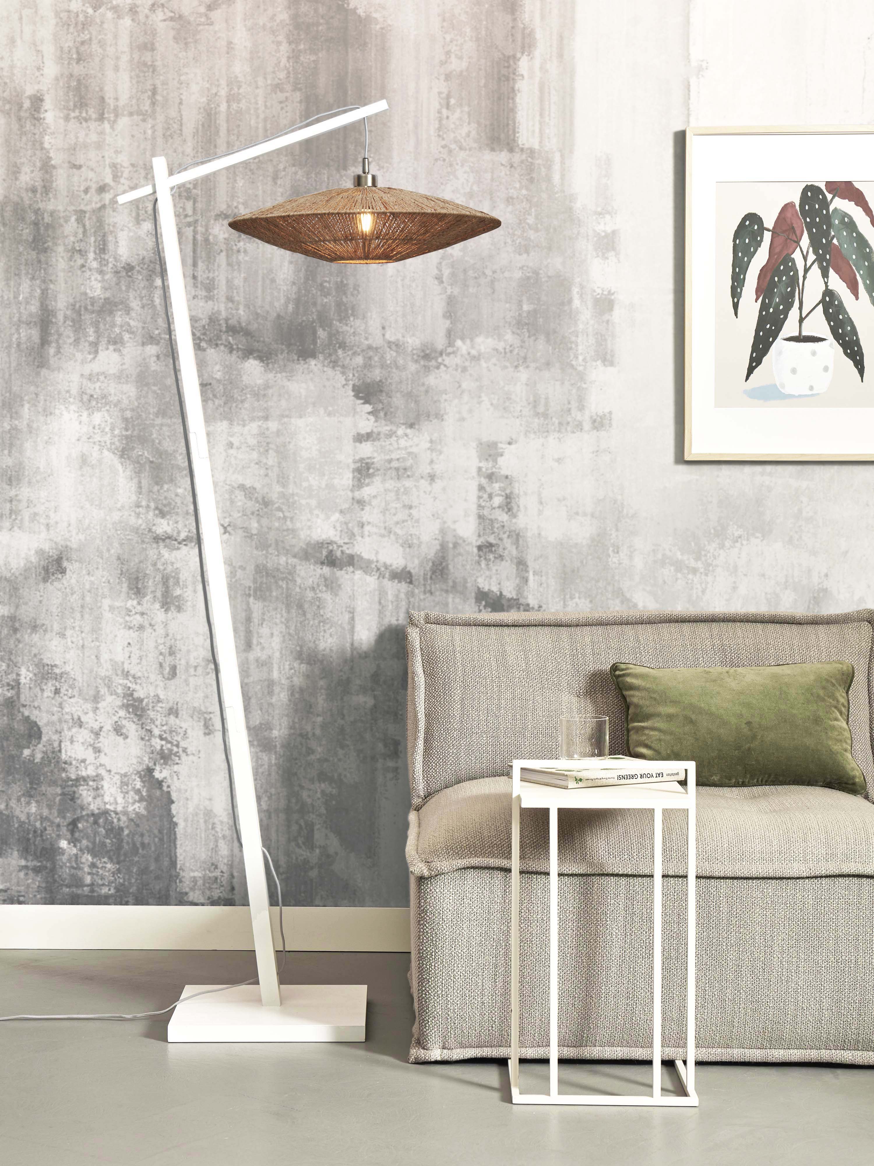 Good&Mojo Stehlampe IGUAZU braun | 78x55x176cm