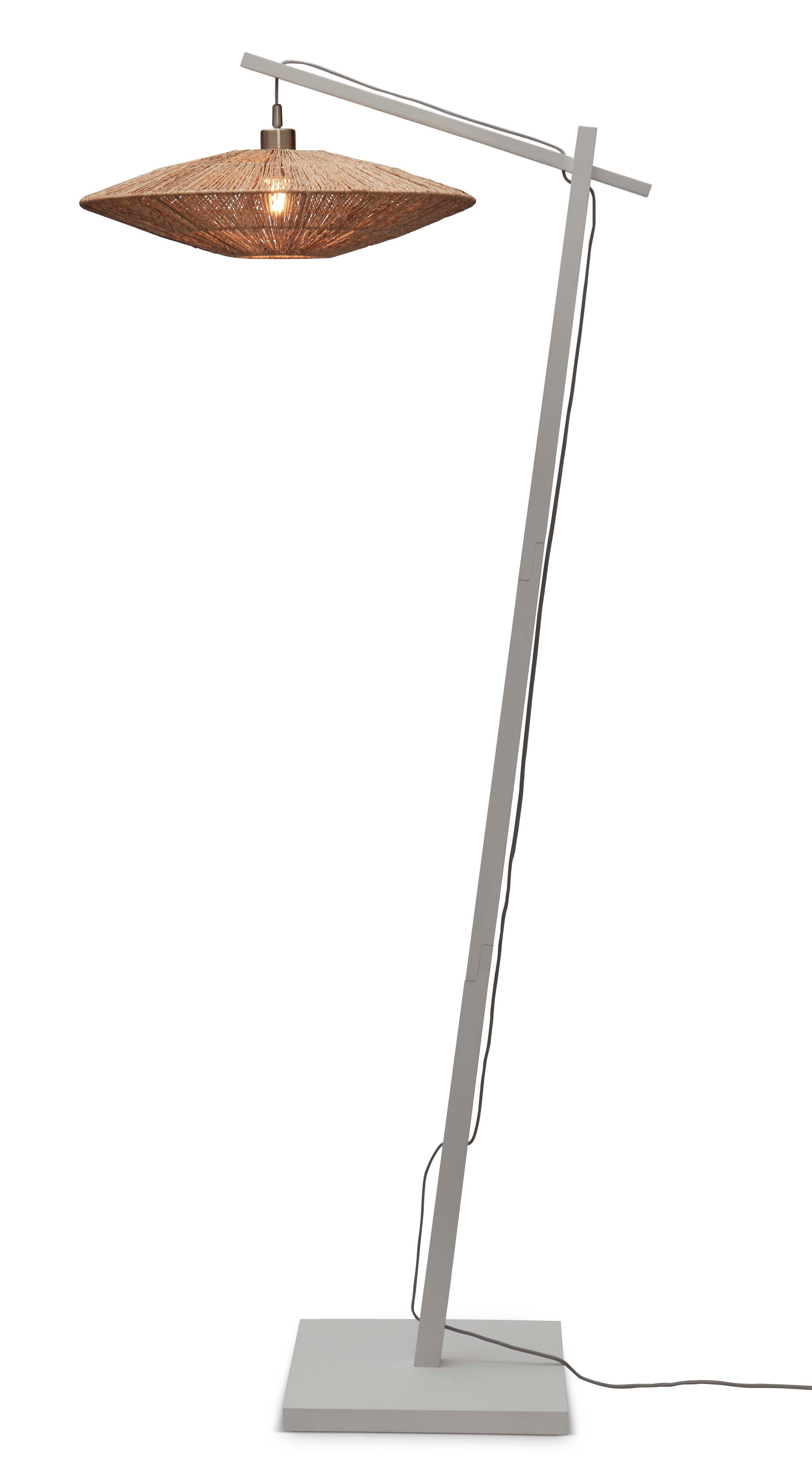 Good&Mojo Stehlampe IGUAZU braun | 78x55x176cm