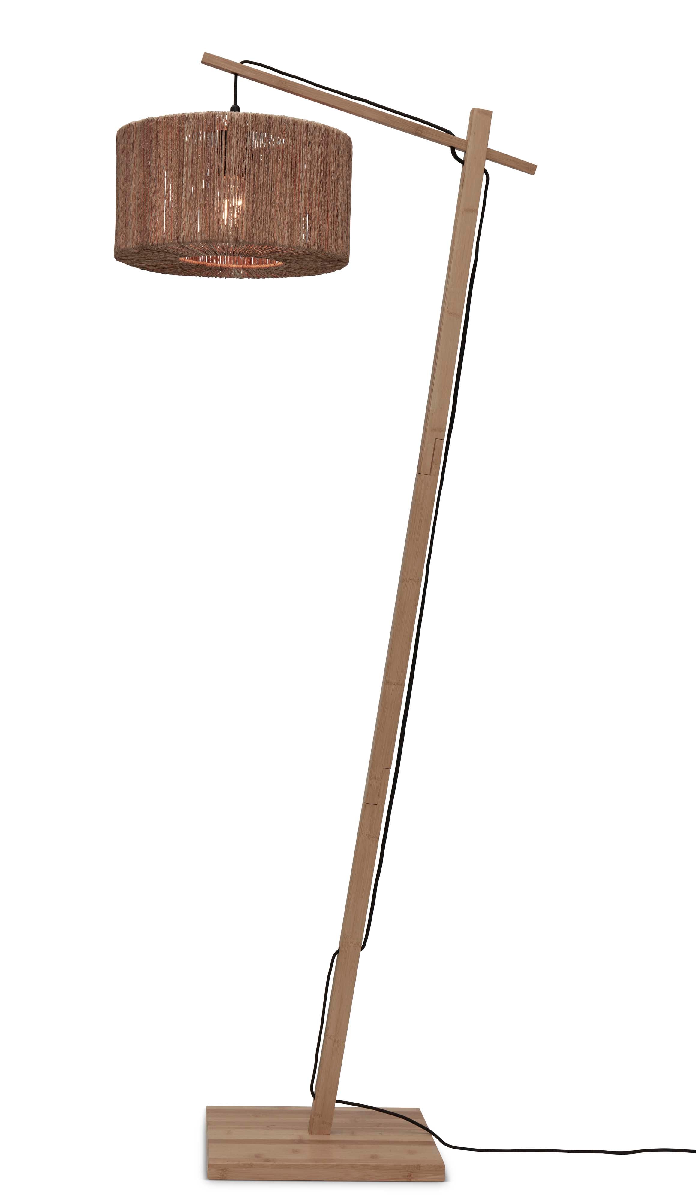 Good&Mojo Stehlampe IGUAZU braun | 57x31x150cm