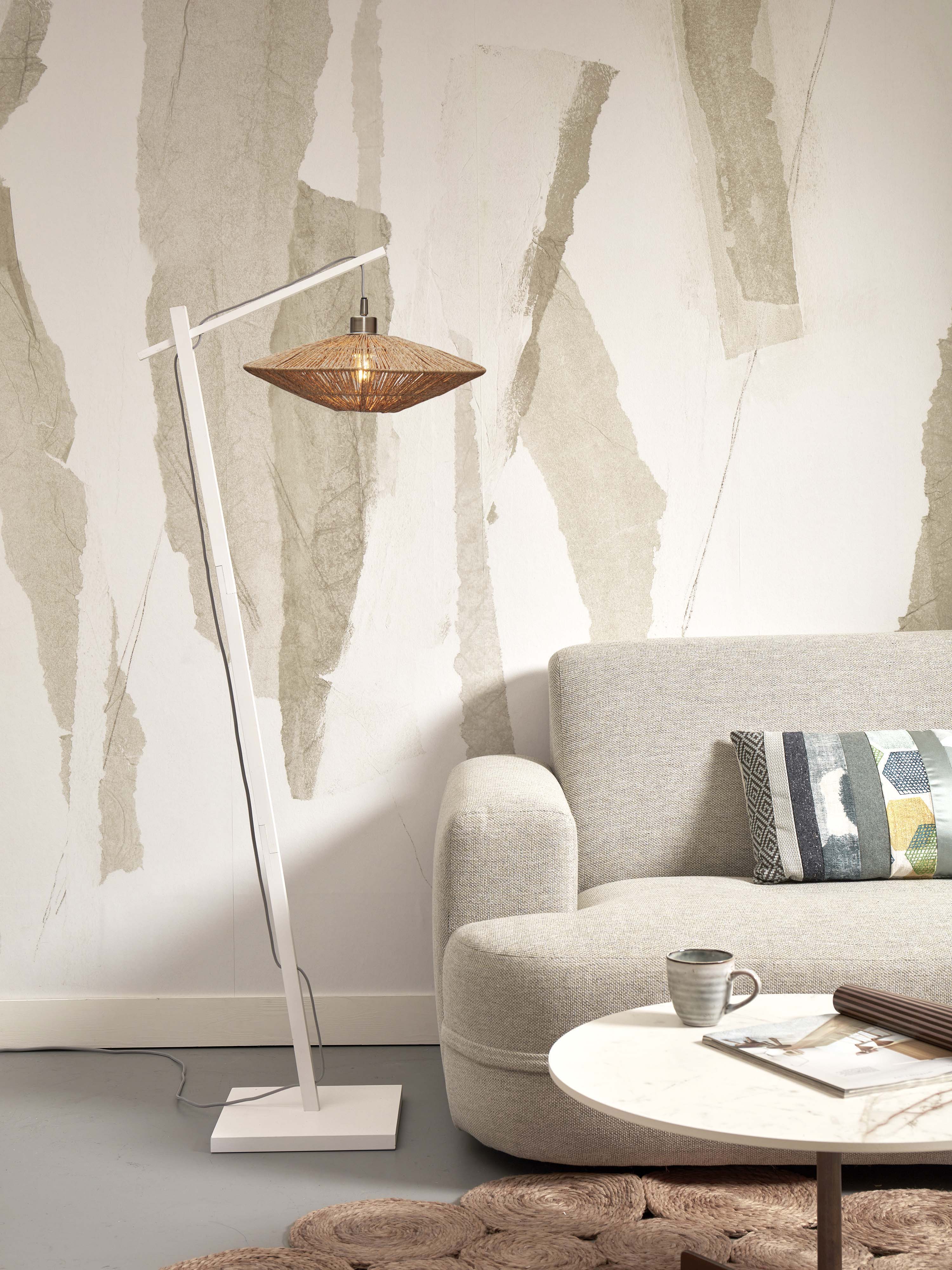 Good&Mojo Stehlampe IGUAZU braun | 62x40x150cm