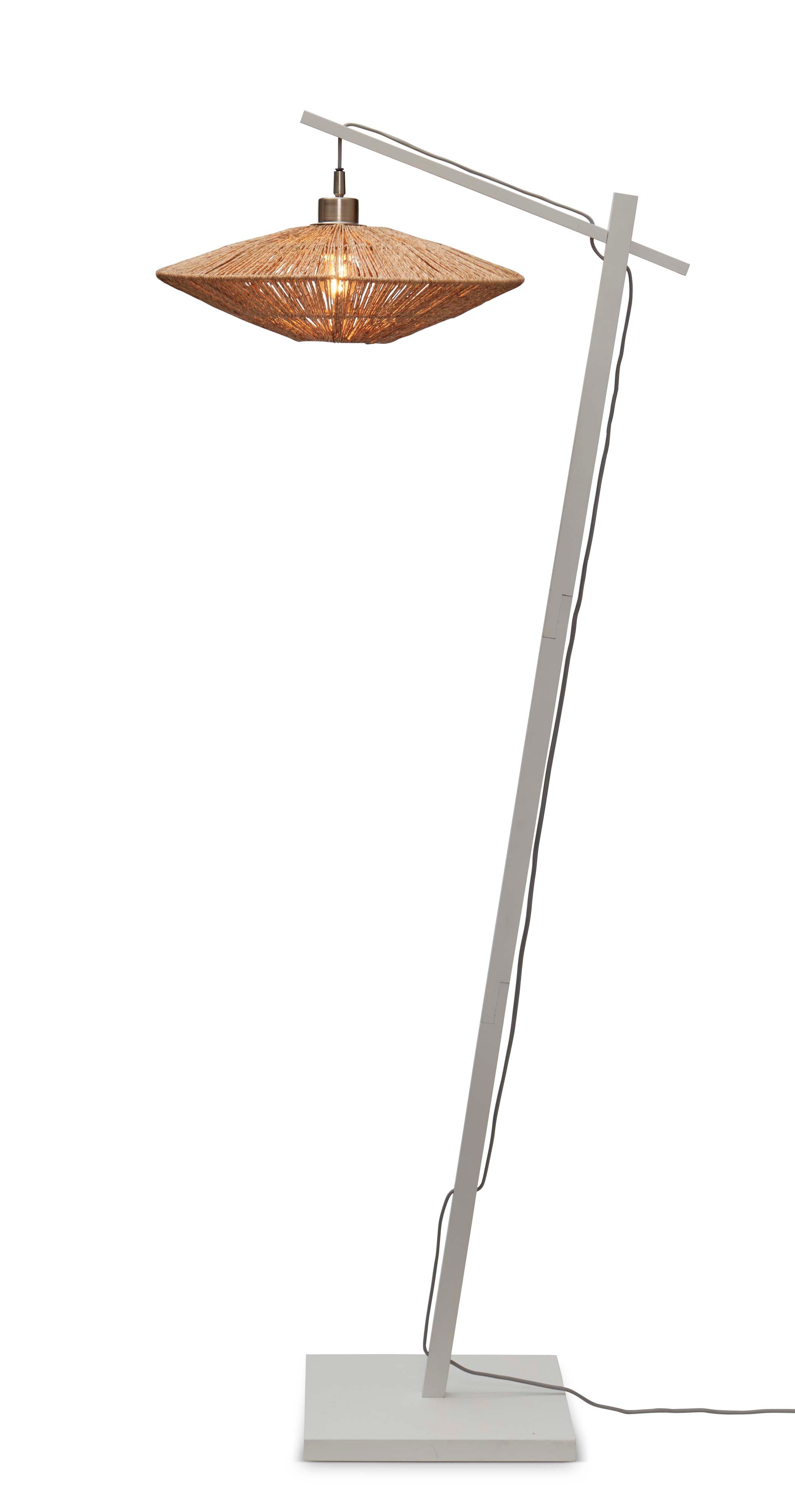 Good&Mojo Stehlampe IGUAZU braun | 62x40x150cm