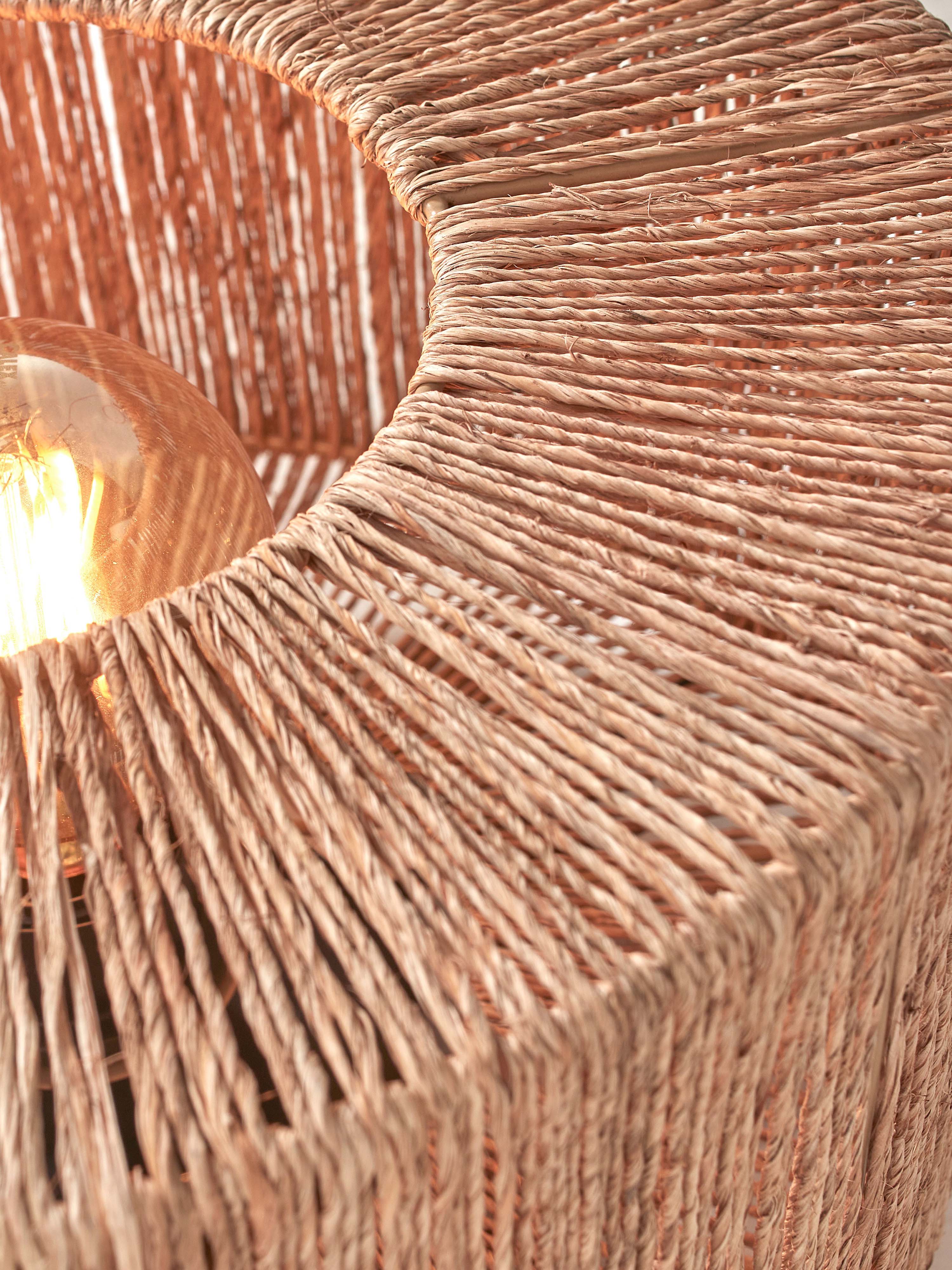 Good&Mojo Stehlampe IGUAZU braun | 30x30x126cm