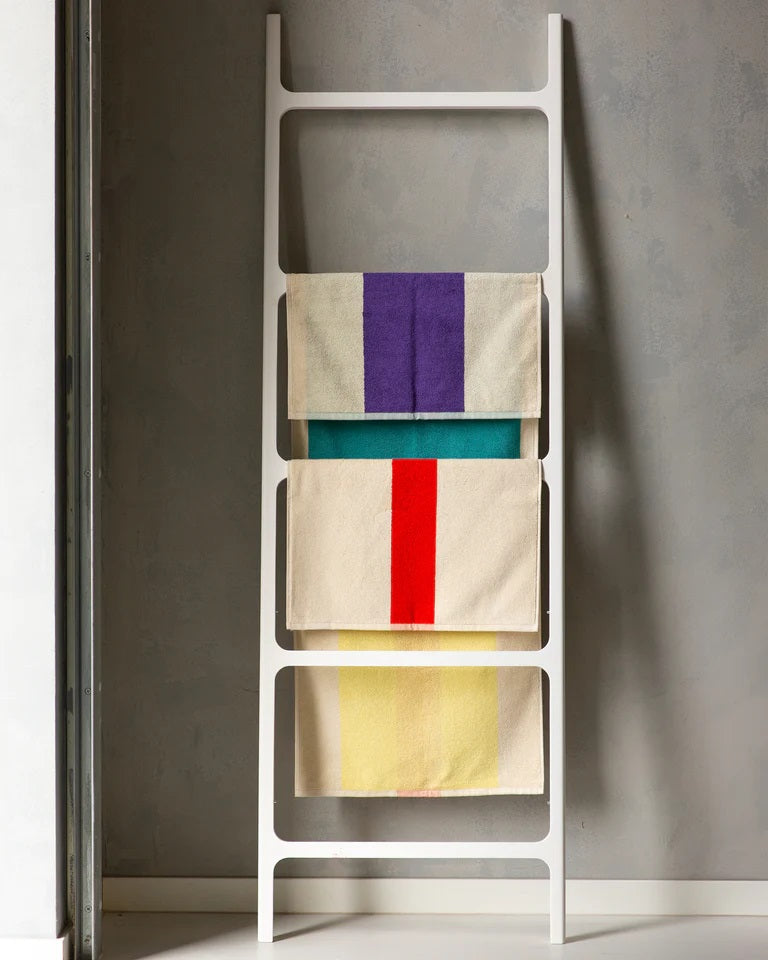 Suite702 Handtuch RED YELLOW gestreift | 50x100cm