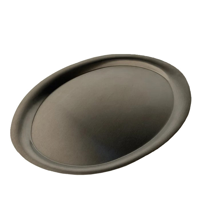 NOON STORIES Tablett OVAL TRAY Edelstahl | 28x22cm