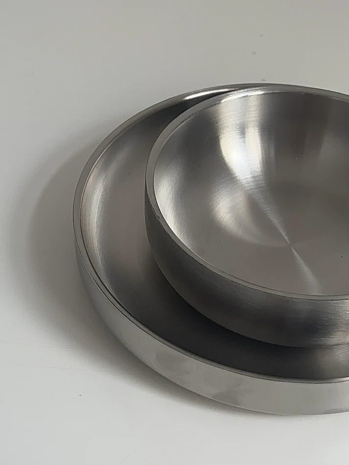 NOON STORIES Edelstahl-Schüssel CLASSIC BOWL | Ø15x5,5cm