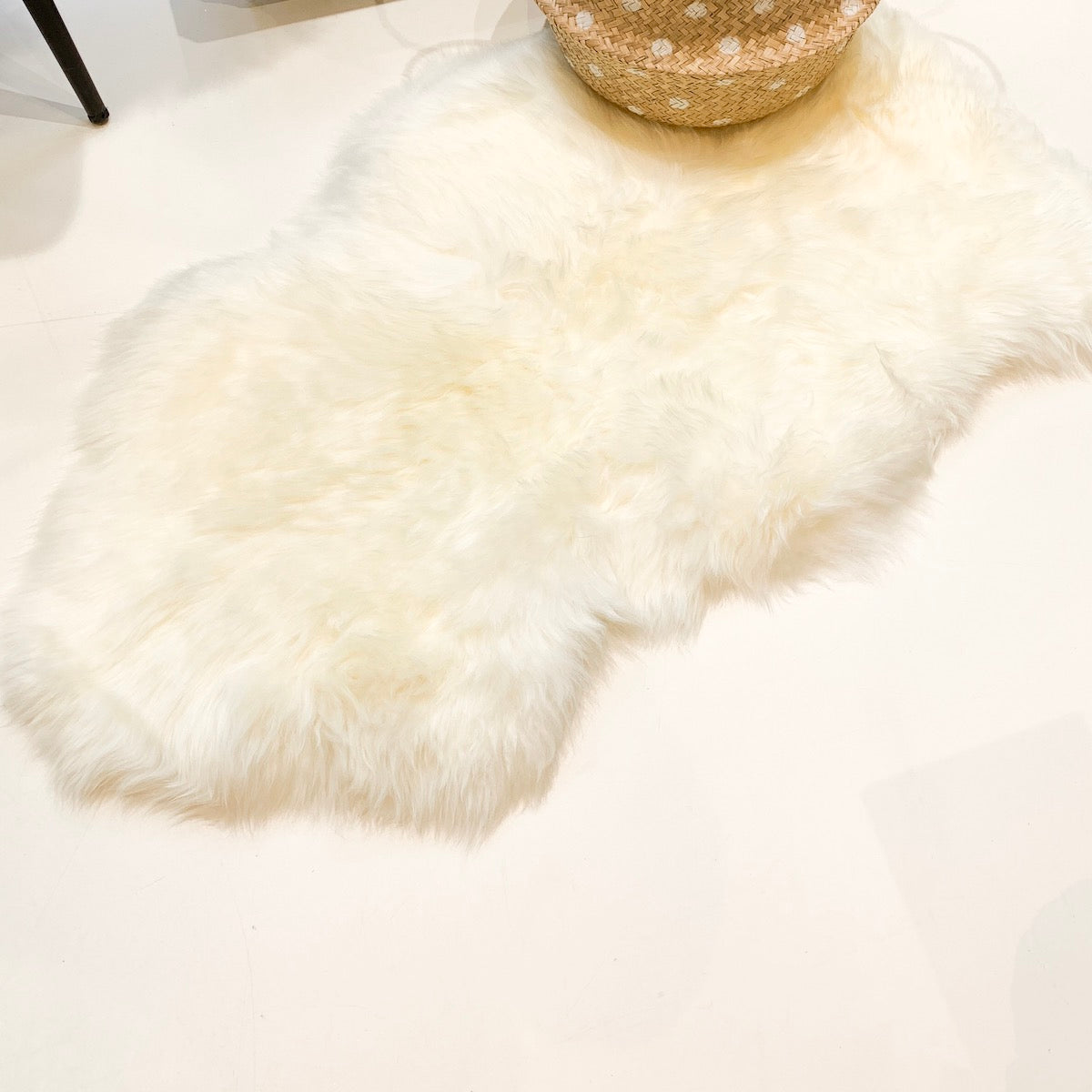 Fibre by Auskin Schaffell IVORY cremeweiß 95cm