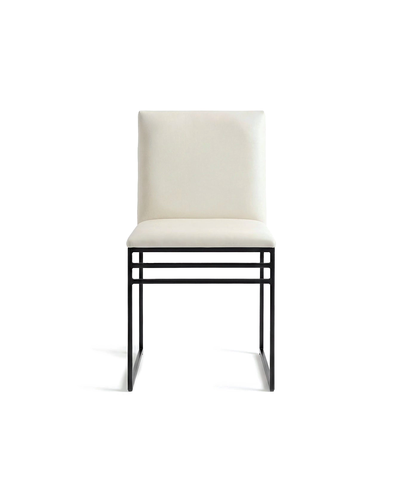by Crea® Esszimmerstuhl ISABELL Leder Ivory