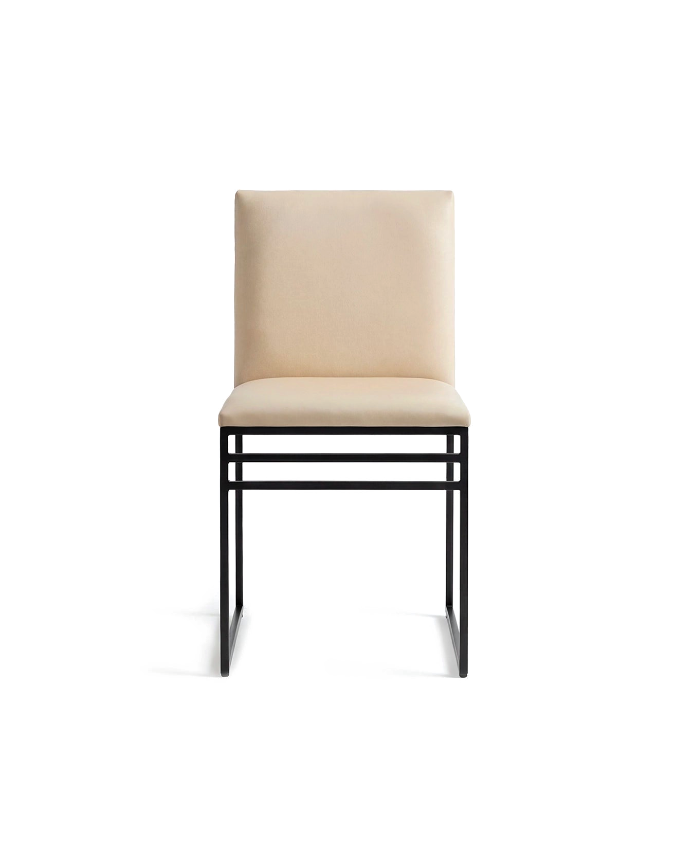 by Crea® Esszimmerstuhl ISABELL Leder Sand