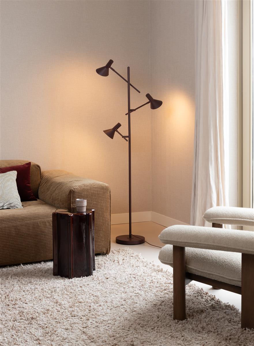 It's about RoMi Stehlampe IZMIR burgund | 59x42x171cm
