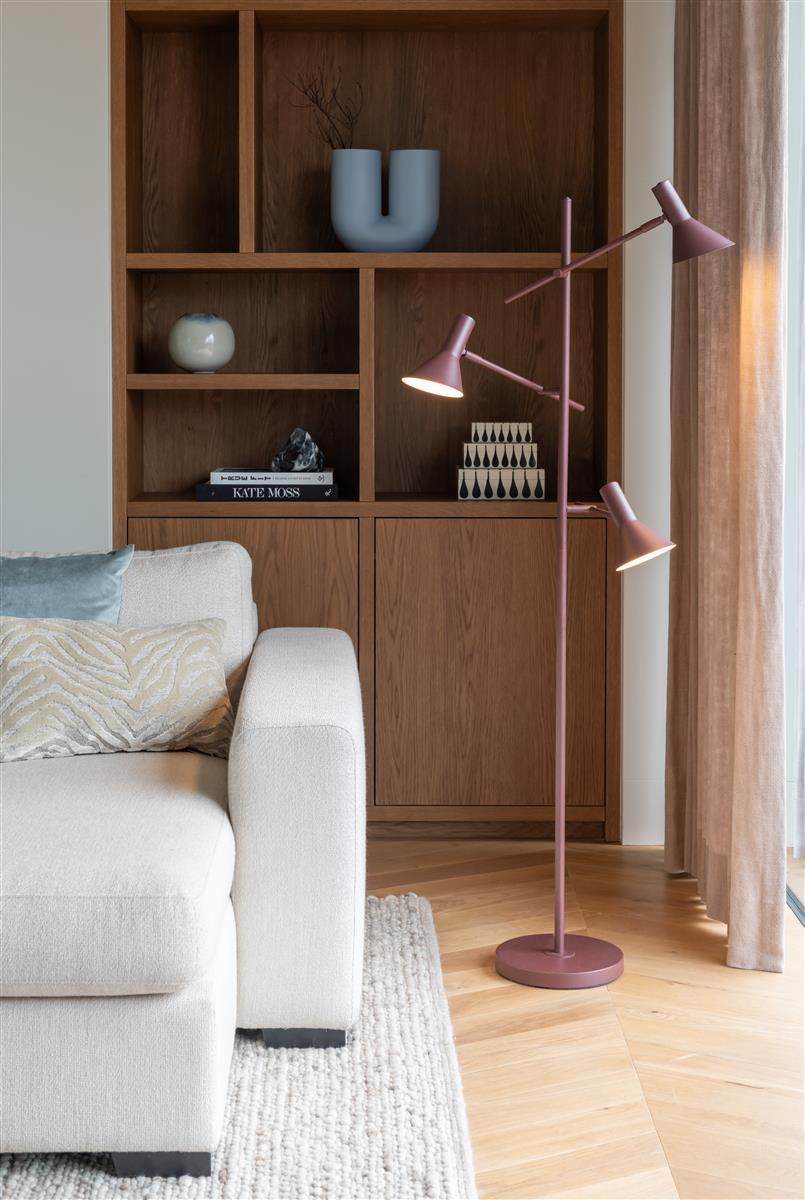 It's about RoMi Stehlampe IZMIR burgund | 59x42x171cm