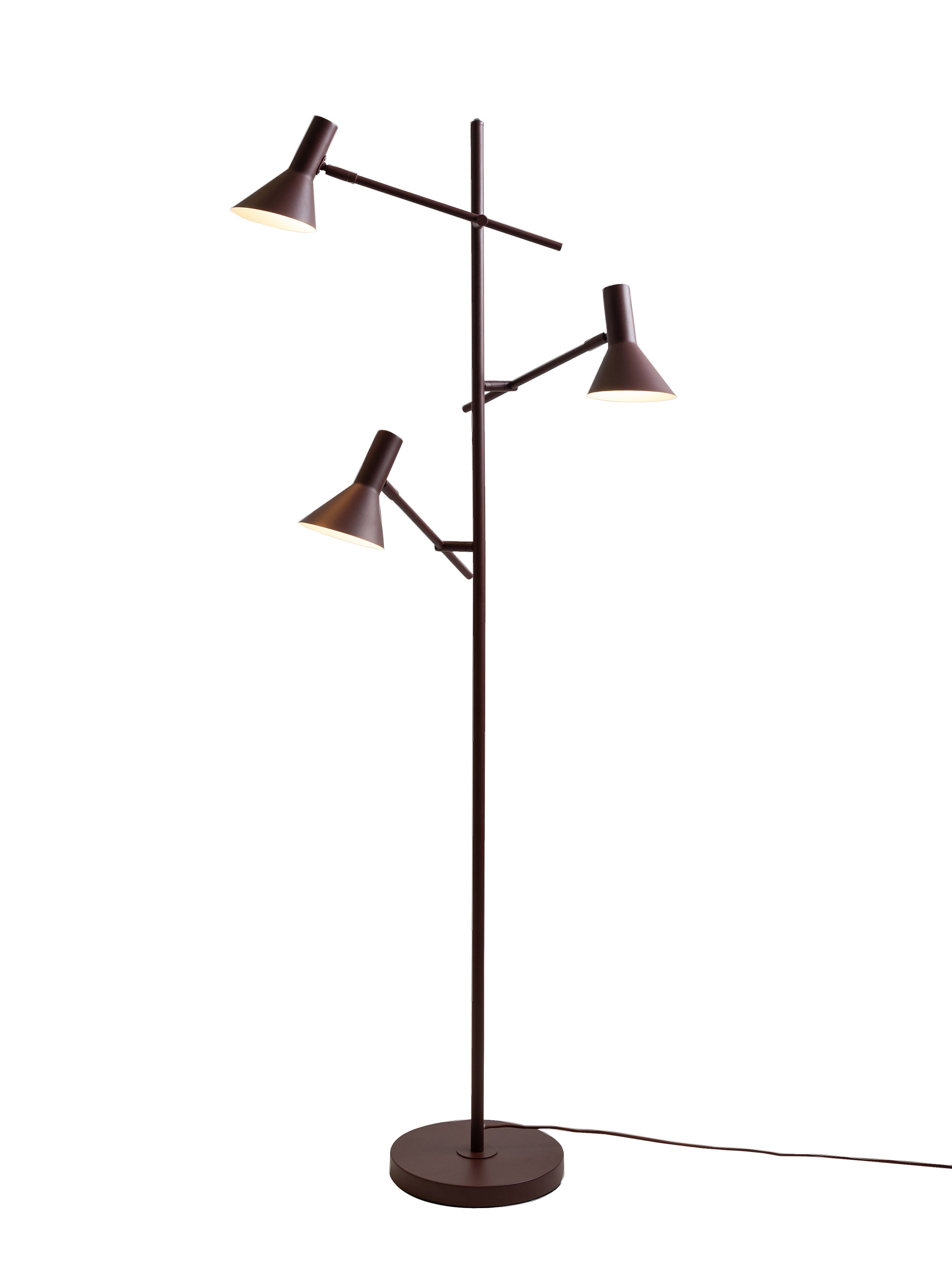 It's about RoMi Stehlampe IZMIR burgund | 59x42x171cm