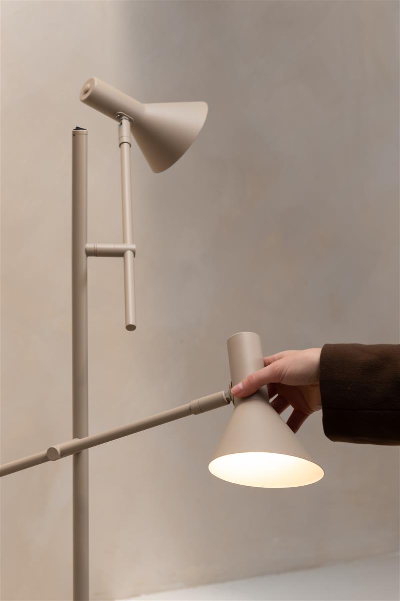 It's about RoMi Stehlampe IZMIR sandfarben | 59x42x171cm