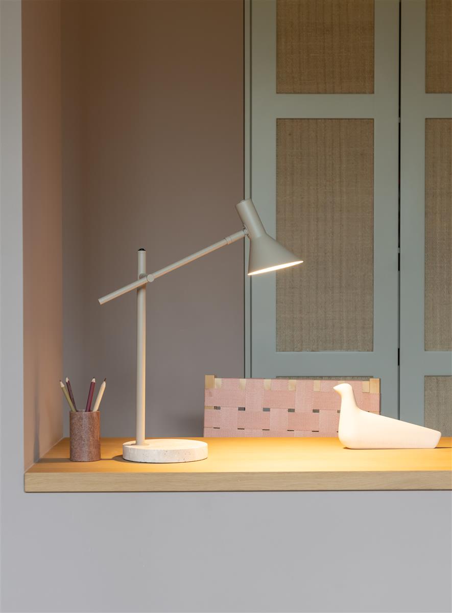 It's about RoMi Tischlampe IZMIR sand | 44x18x59cm