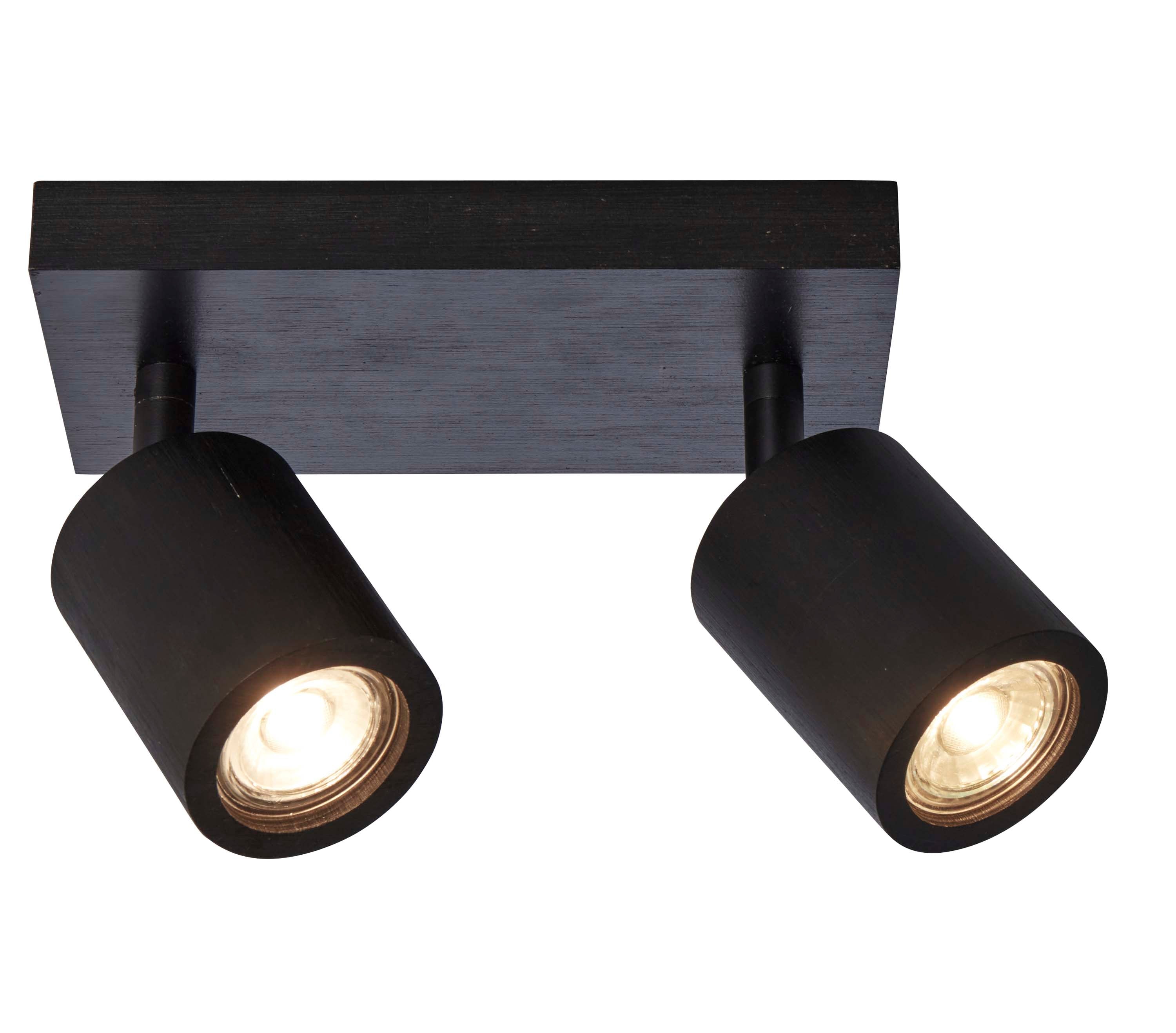 Good&Mojo Deckenlampe JAVA schwarz | 22x12x13cm