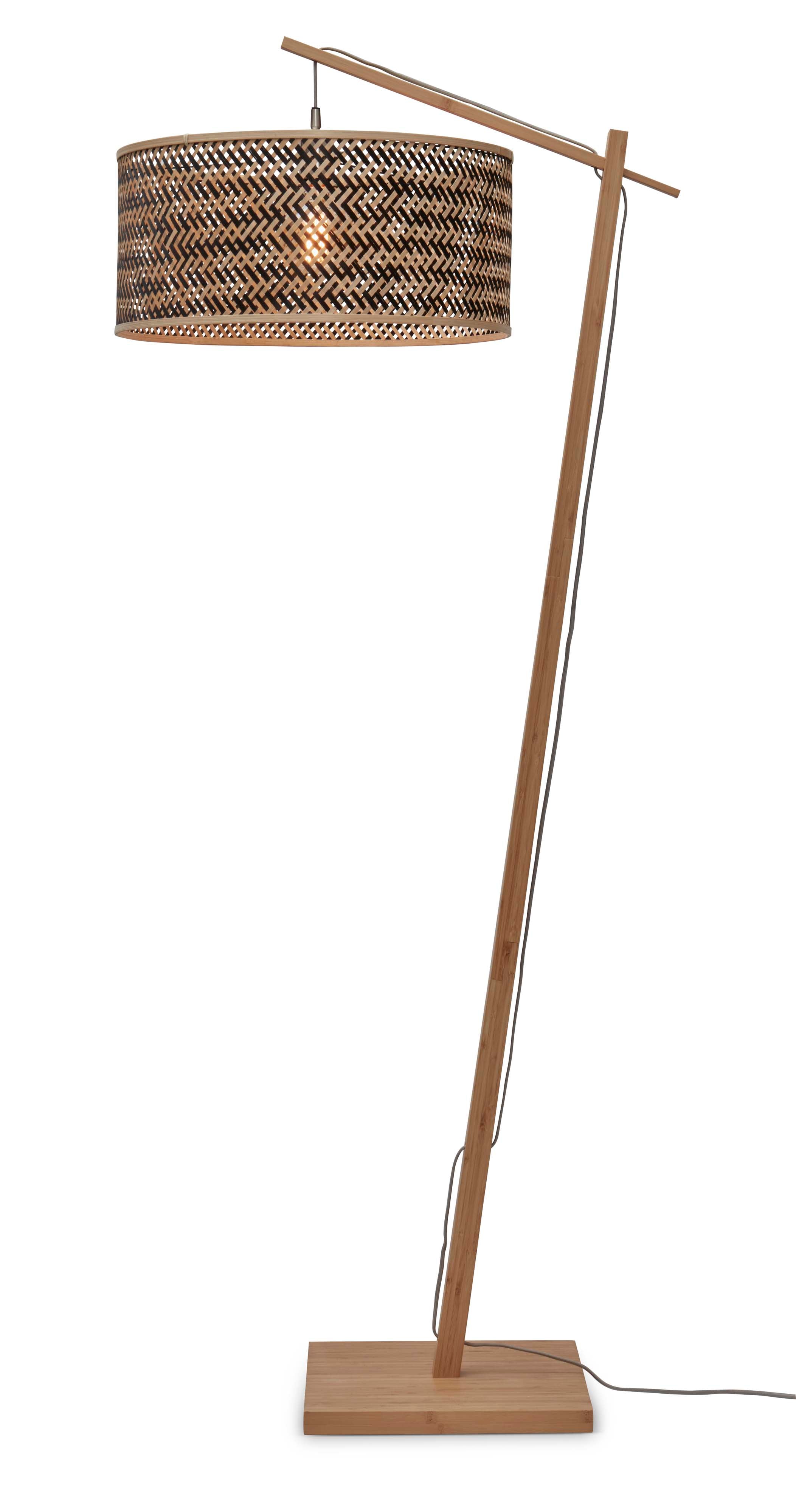 Good&Mojo Stehlampe JAVA braun | 75x50x176cm