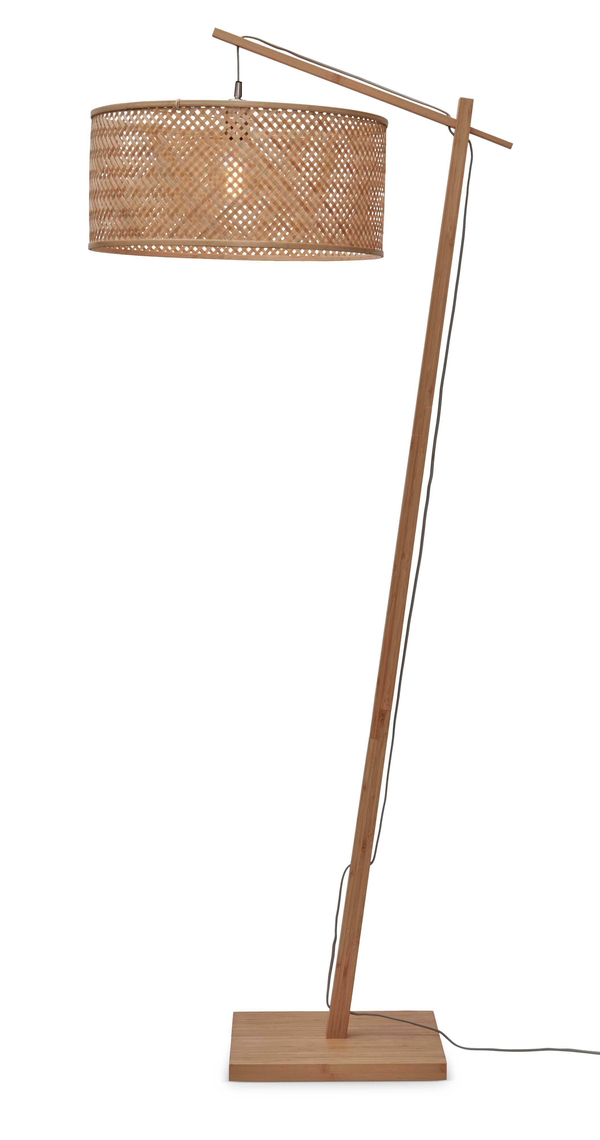 Good&Mojo Stehlampe JAVA braun | 75x50x176cm