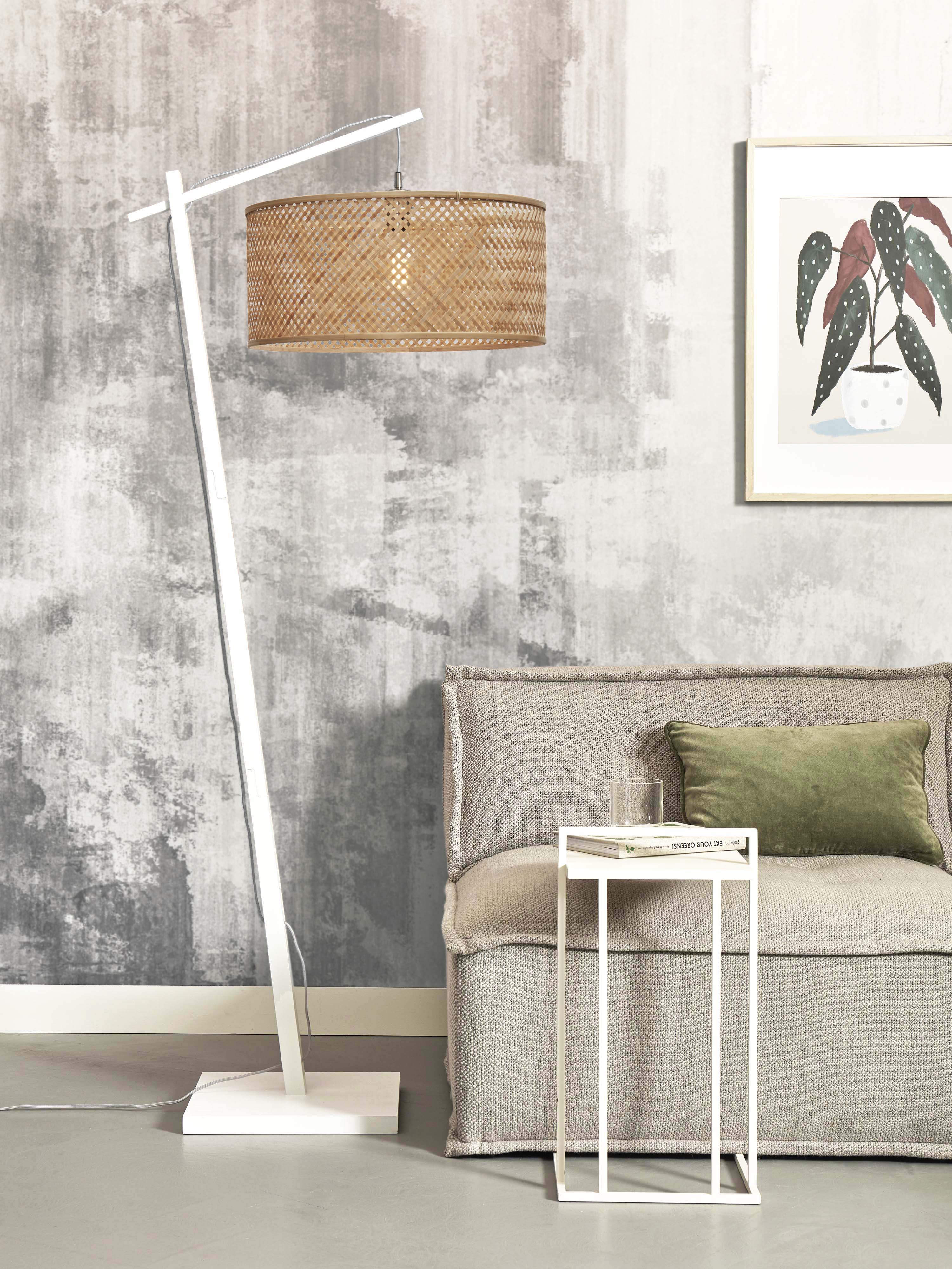 Good&Mojo Stehlampe JAVA braun | 75x50x176cm