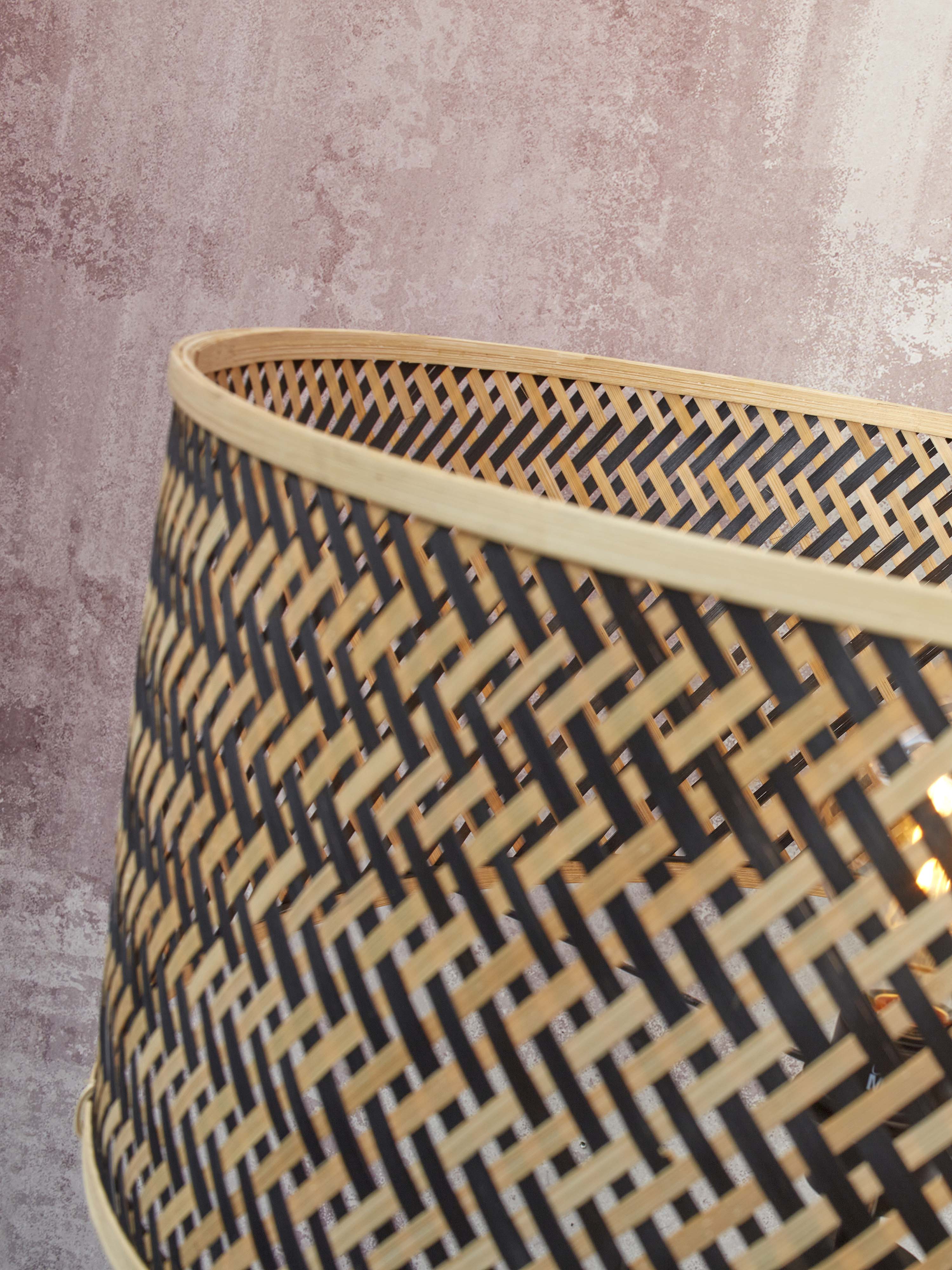Good&Mojo Stehlampe JAVA braun | 50x50x145cm