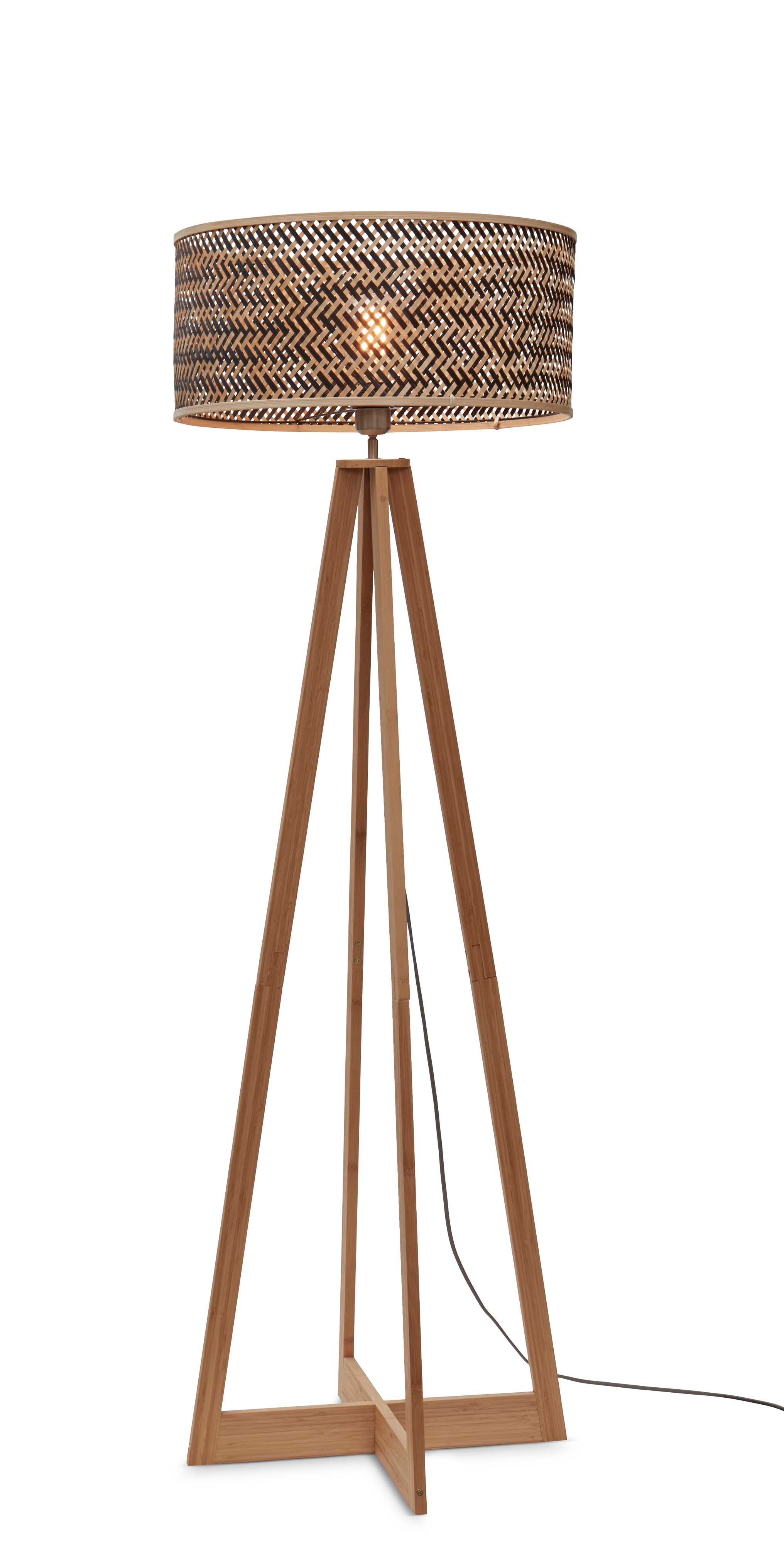 Good&Mojo Stehlampe JAVA braun | 50x50x145cm