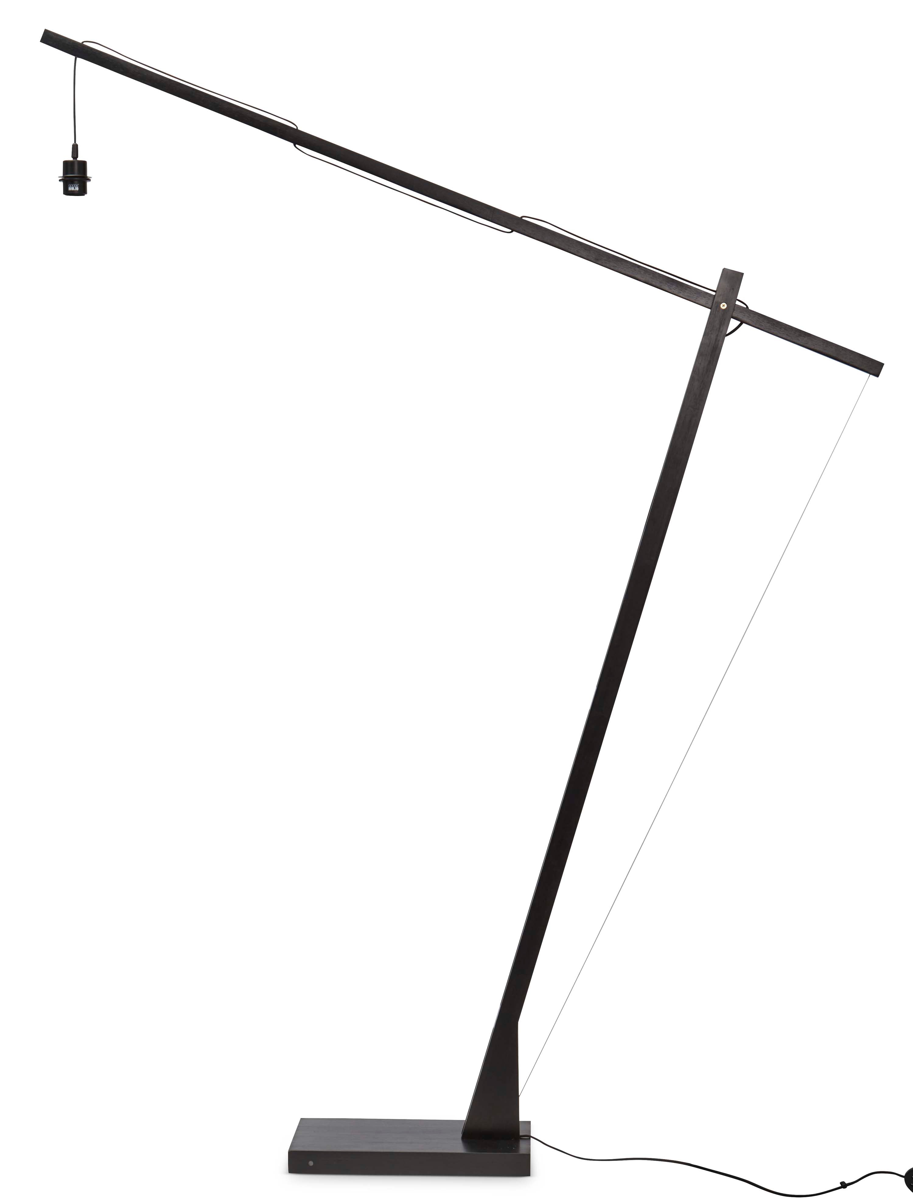 Good&Mojo Stehlampe JAVA schwarz | 175x50x207cm