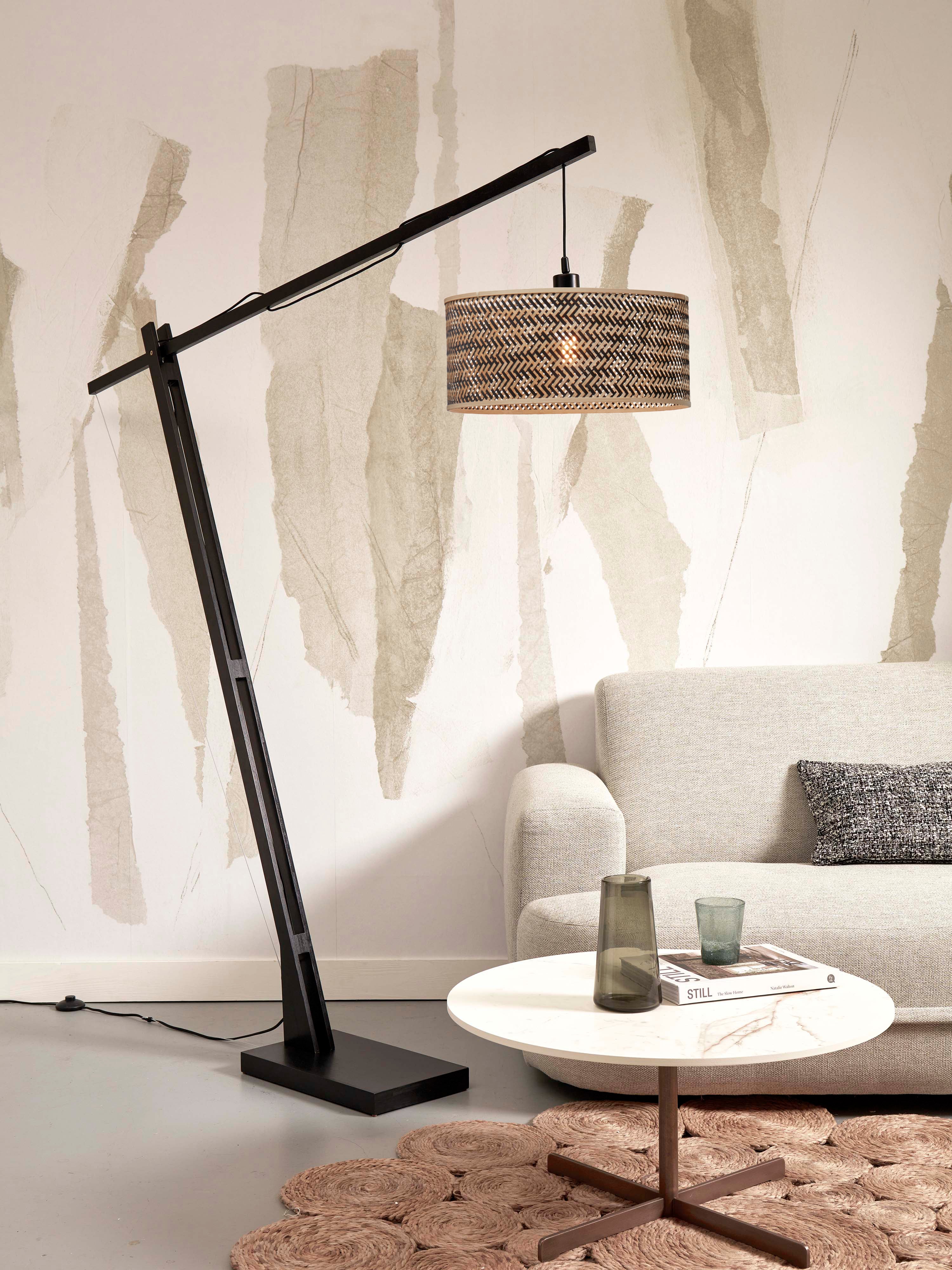 Good&Mojo Stehlampe JAVA braun | 175x50x207cm