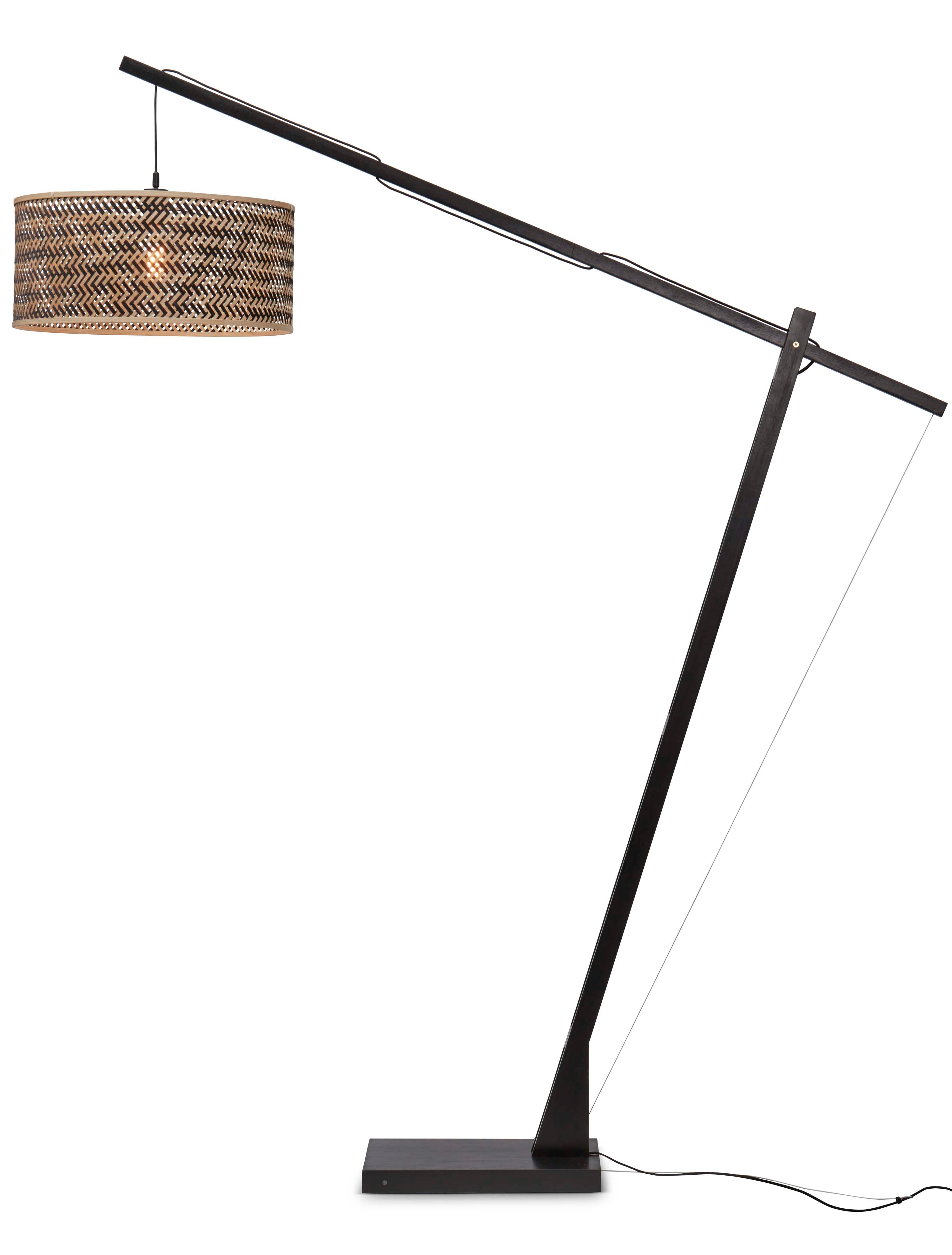 Good&Mojo Stehlampe JAVA braun | 175x50x207cm