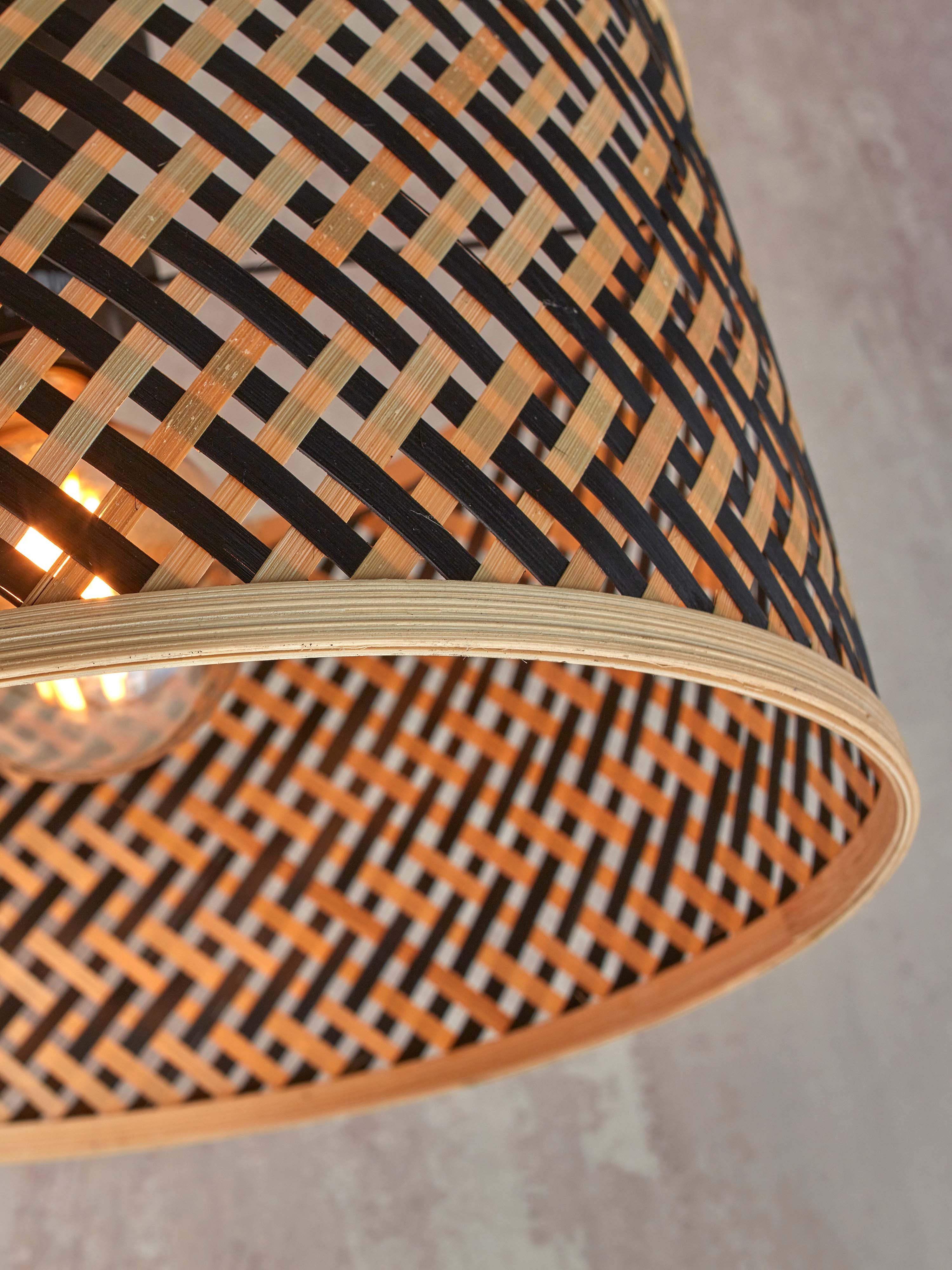 Good&Mojo Stehlampe JAVA braun | 58x32x150cm
