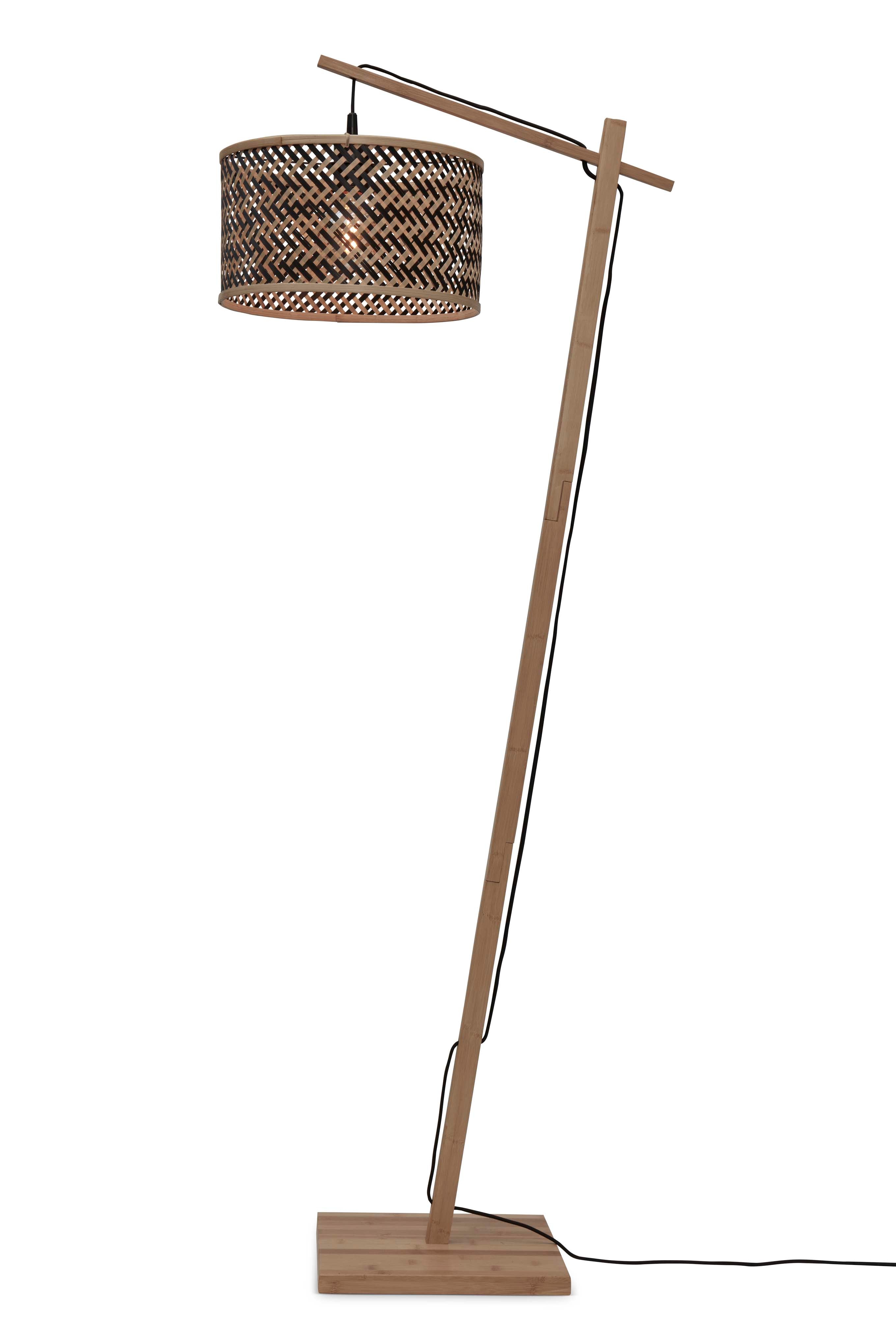 Good&Mojo Stehlampe JAVA braun | 58x32x150cm